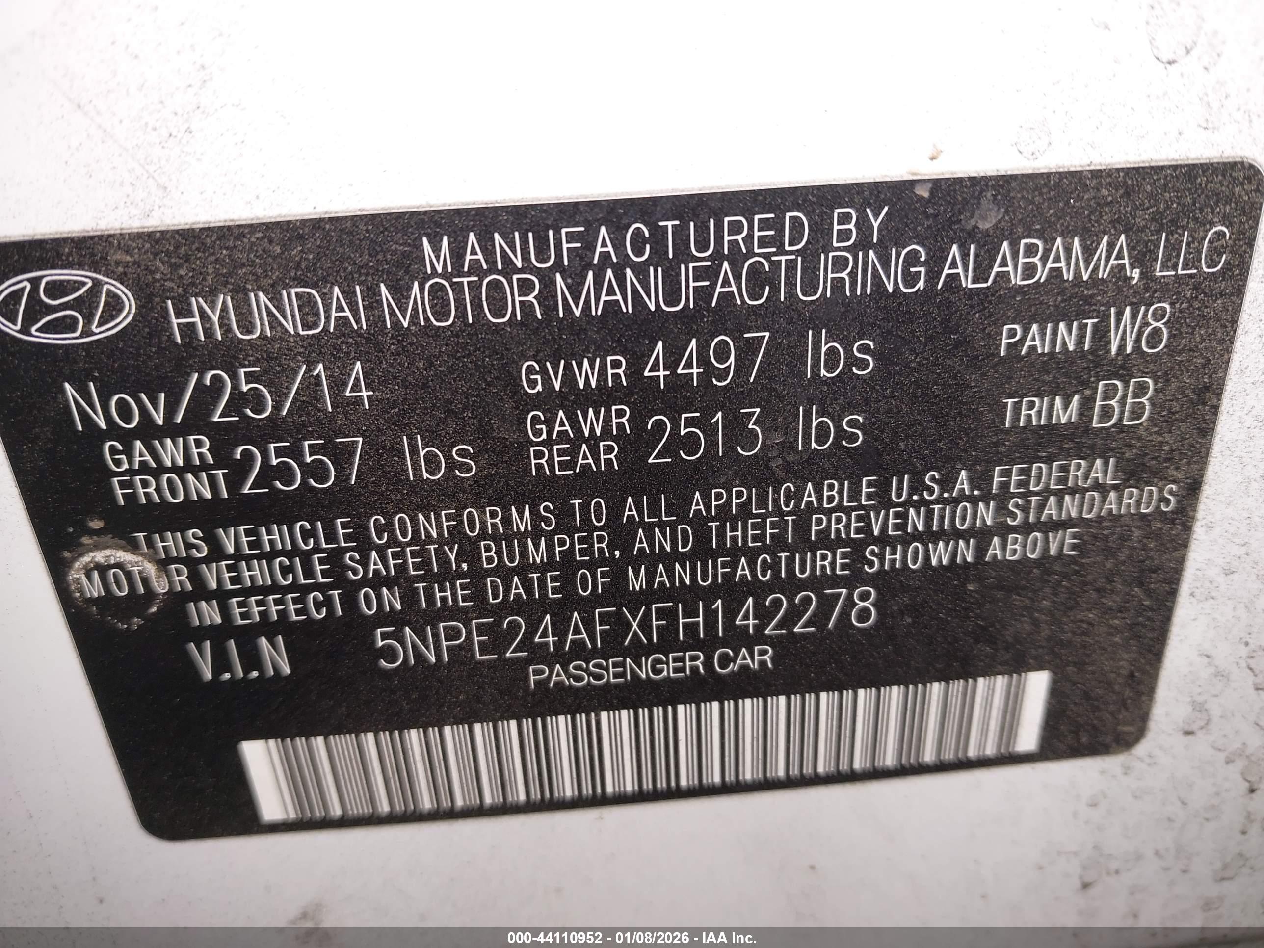 HYUNDAI SONATA image 9