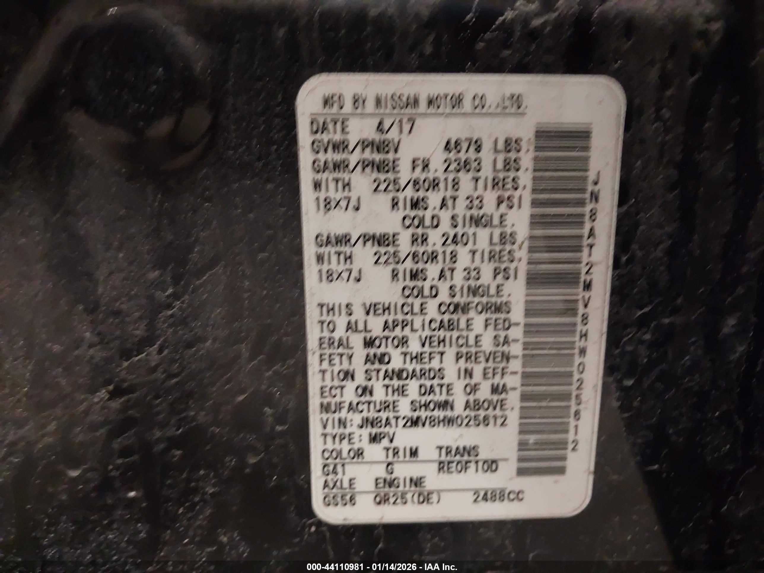 NISSAN ROGUE image 9