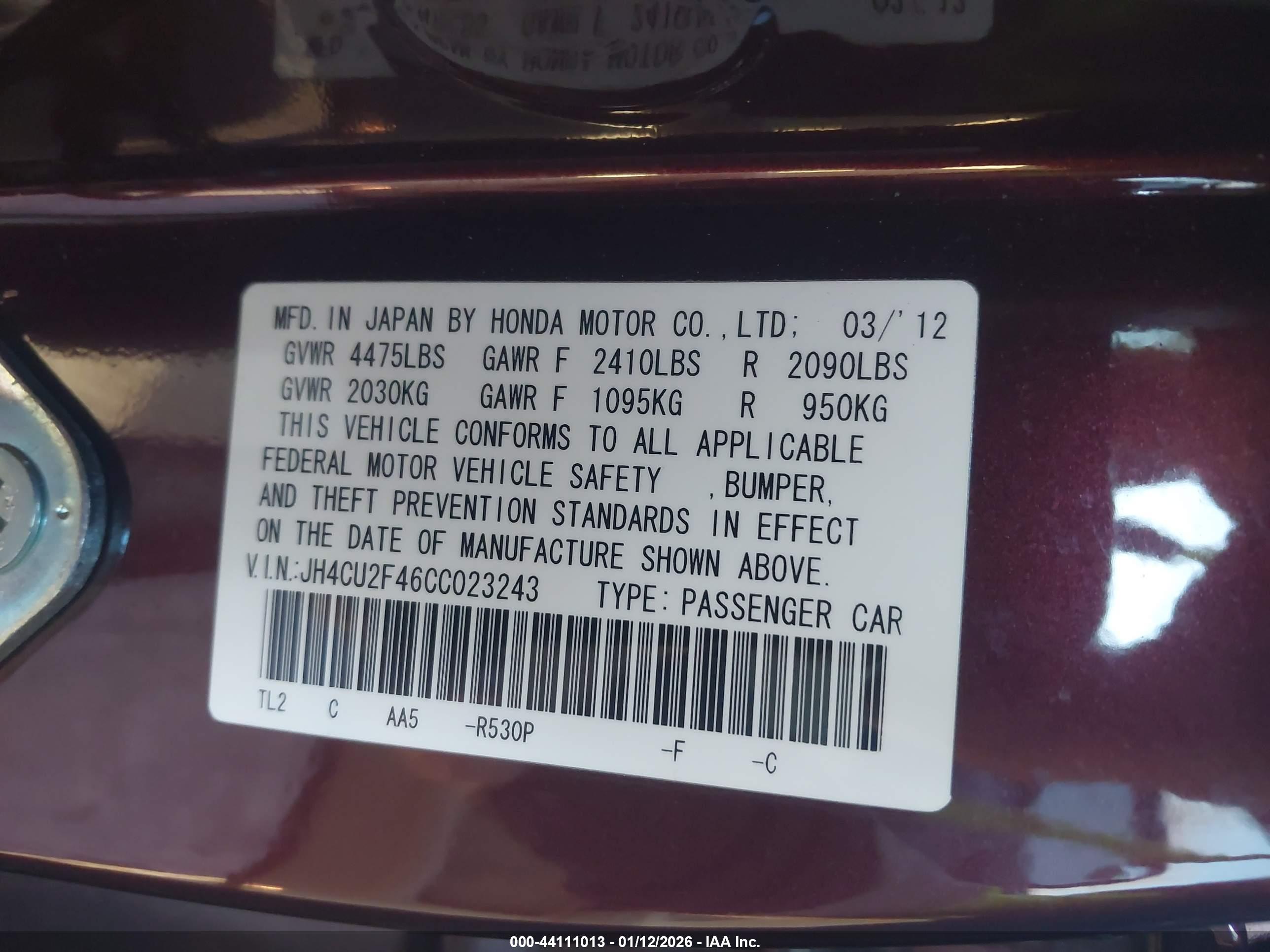 ACURA TSX image 9