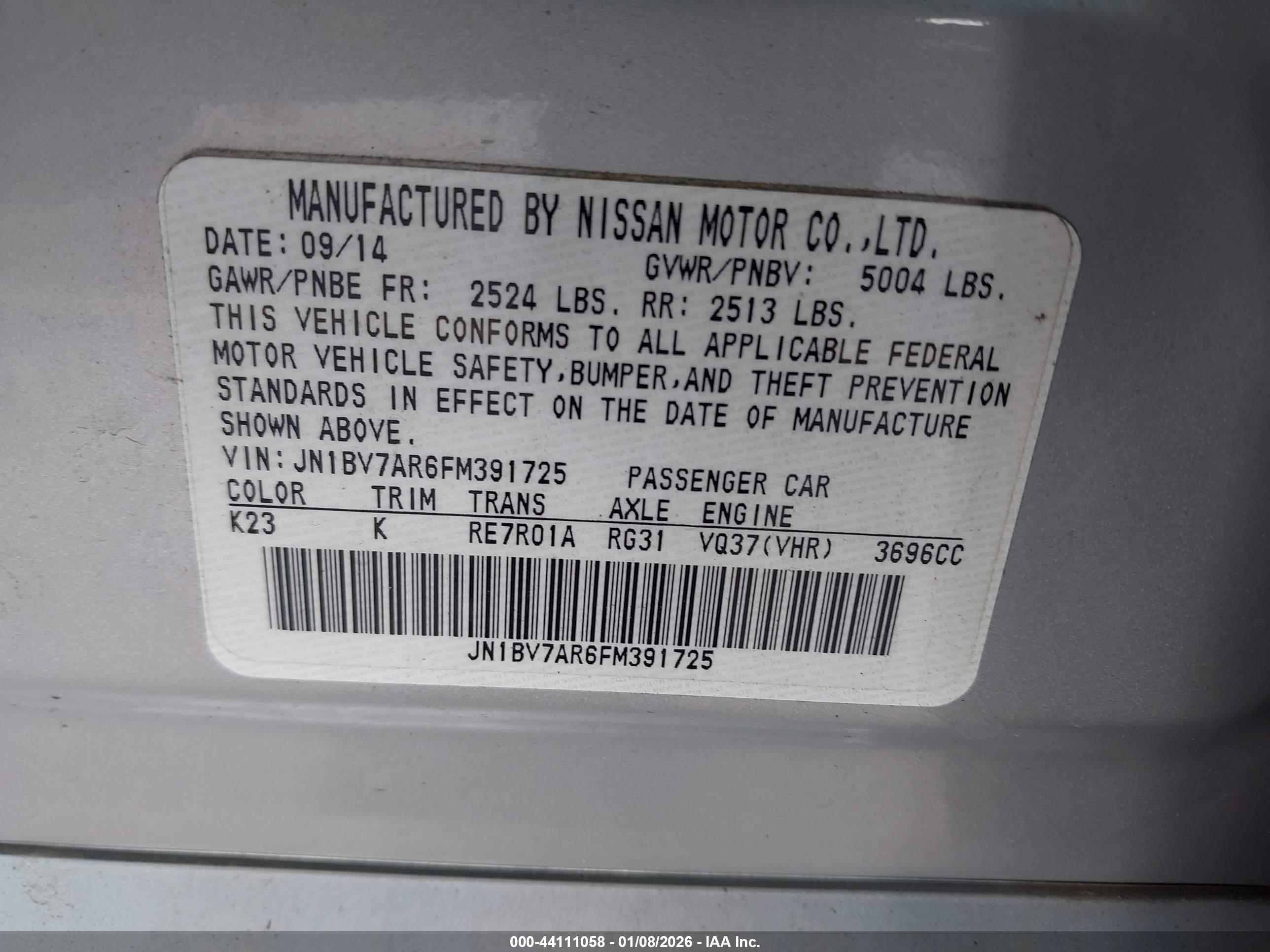 INFINITI Q50 image 9