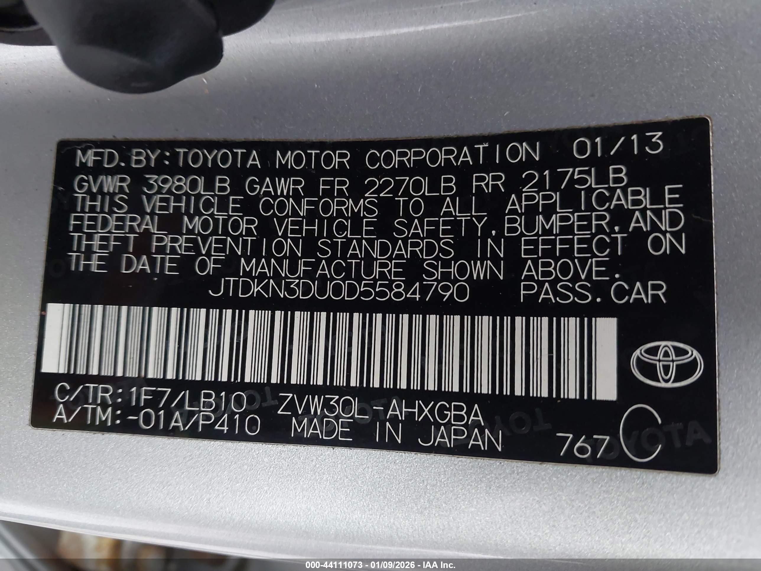 TOYOTA PRIUS image 9