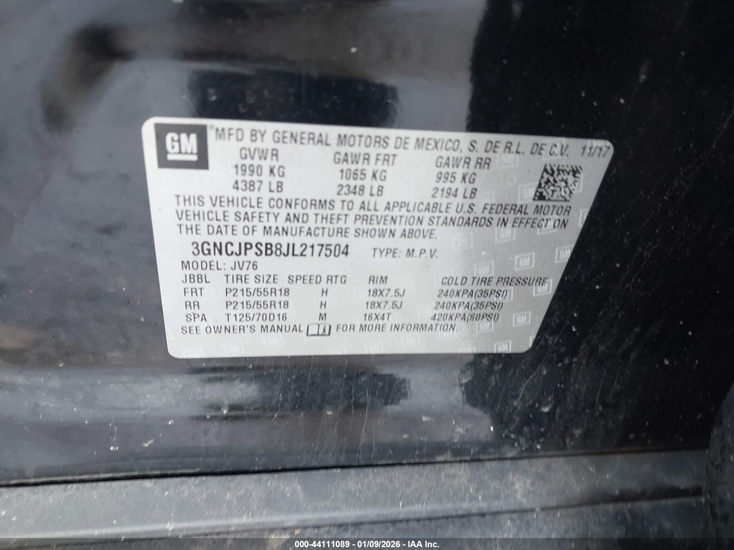 CHEVROLET TRAX image 9
