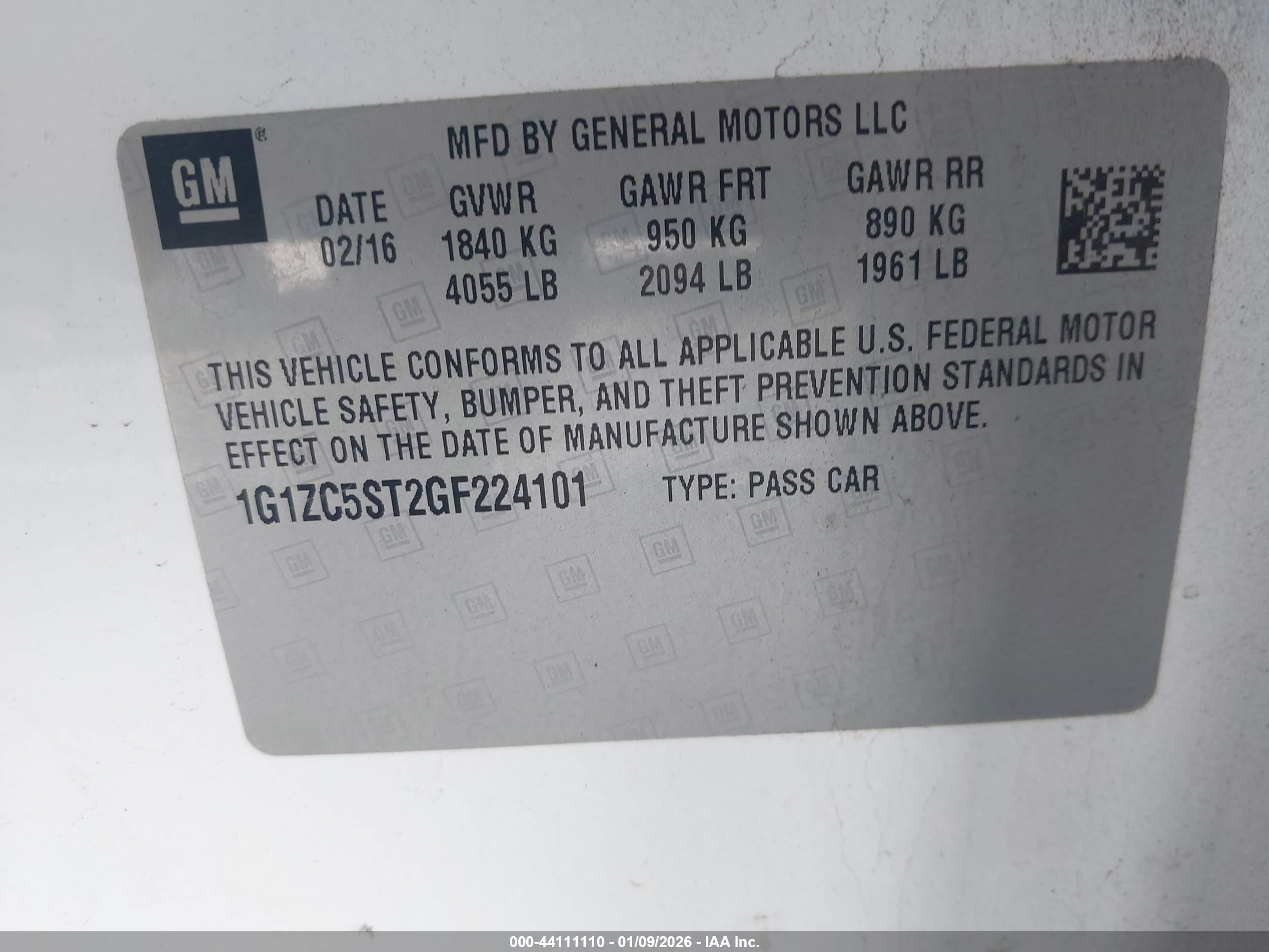 CHEVROLET MALIBU image 9