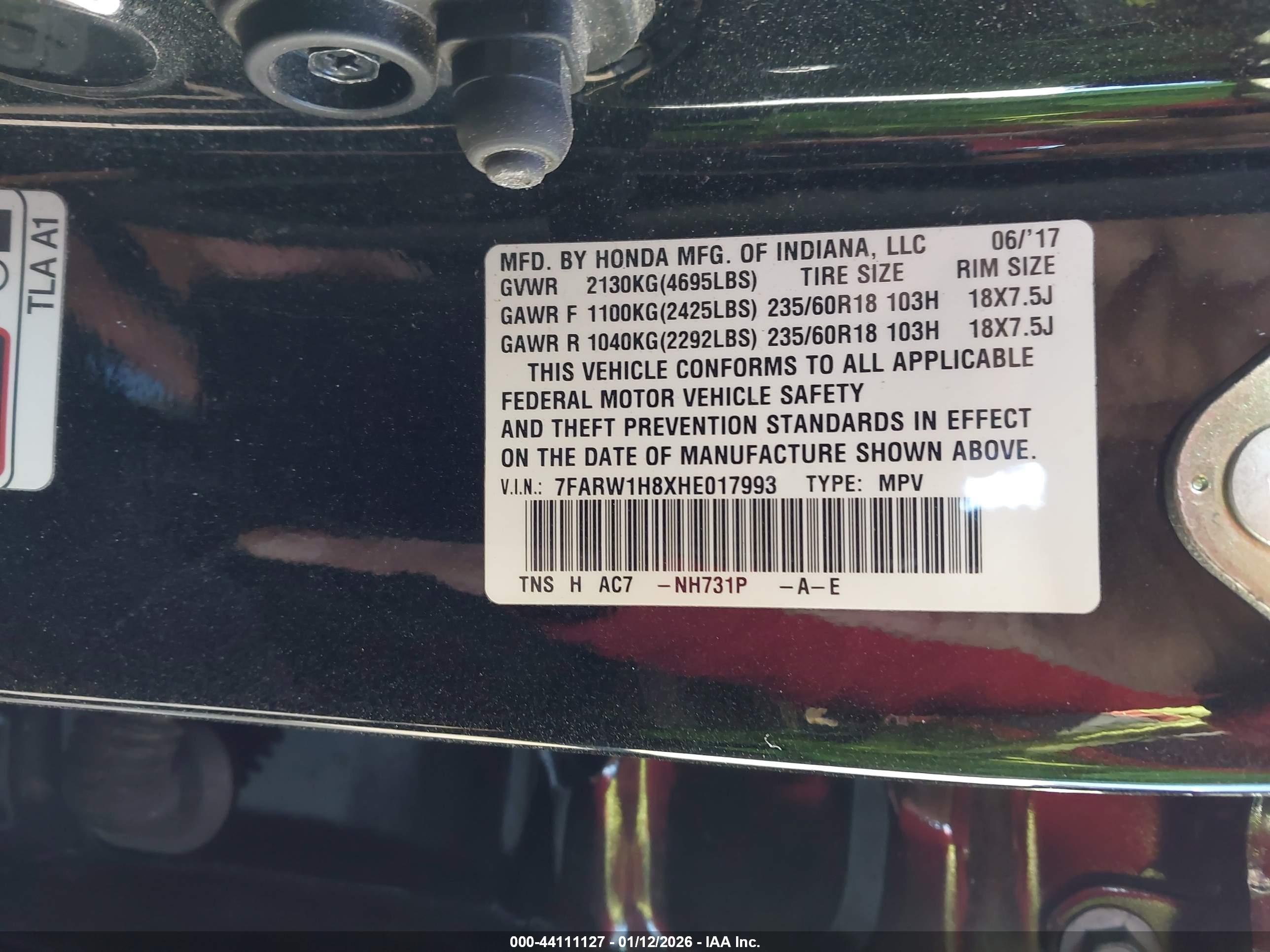 HONDA CR-V image 9