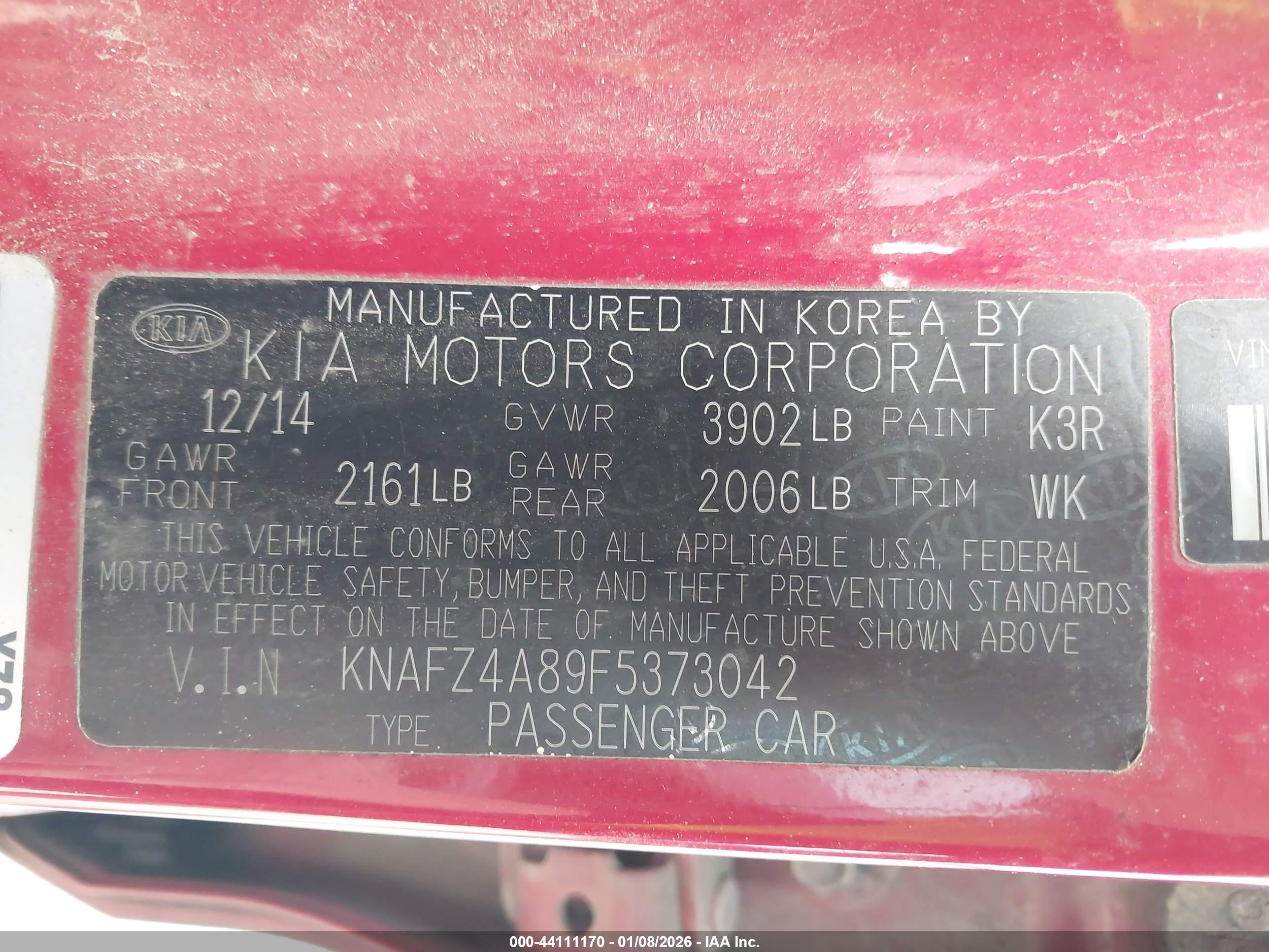 KIA FORTE image 9