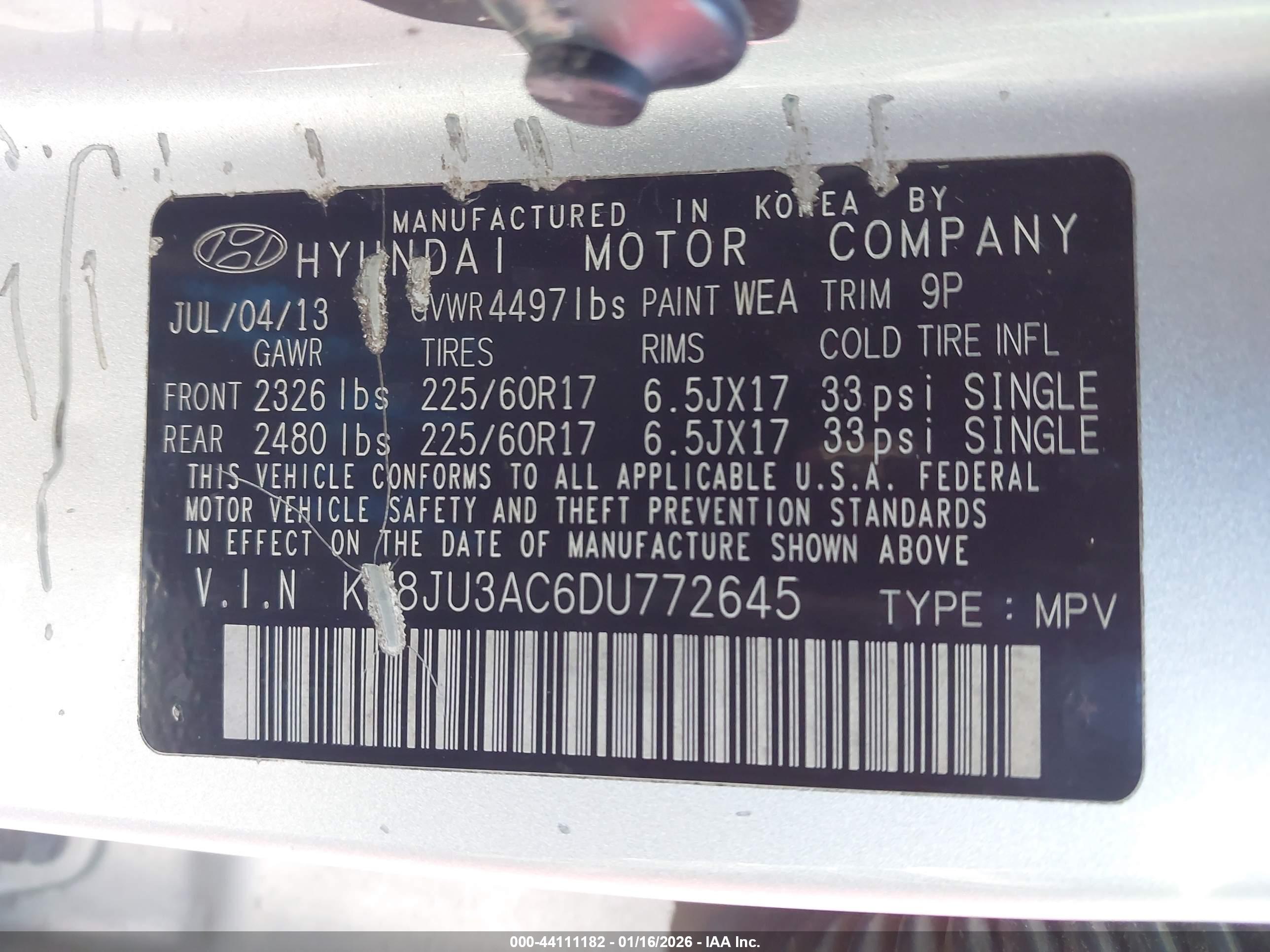 HYUNDAI TUCSON image 9