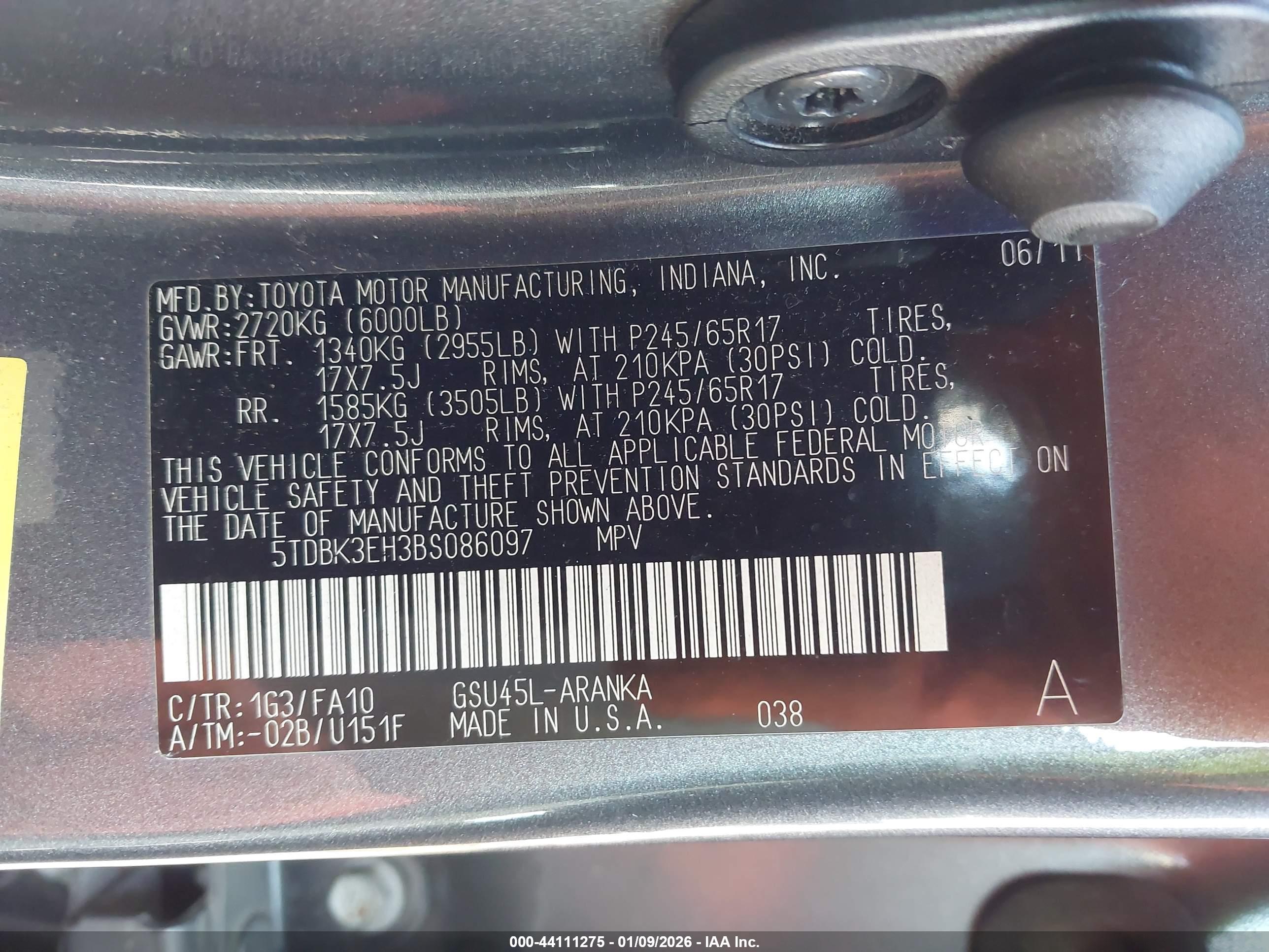 TOYOTA HIGHLANDER image 9
