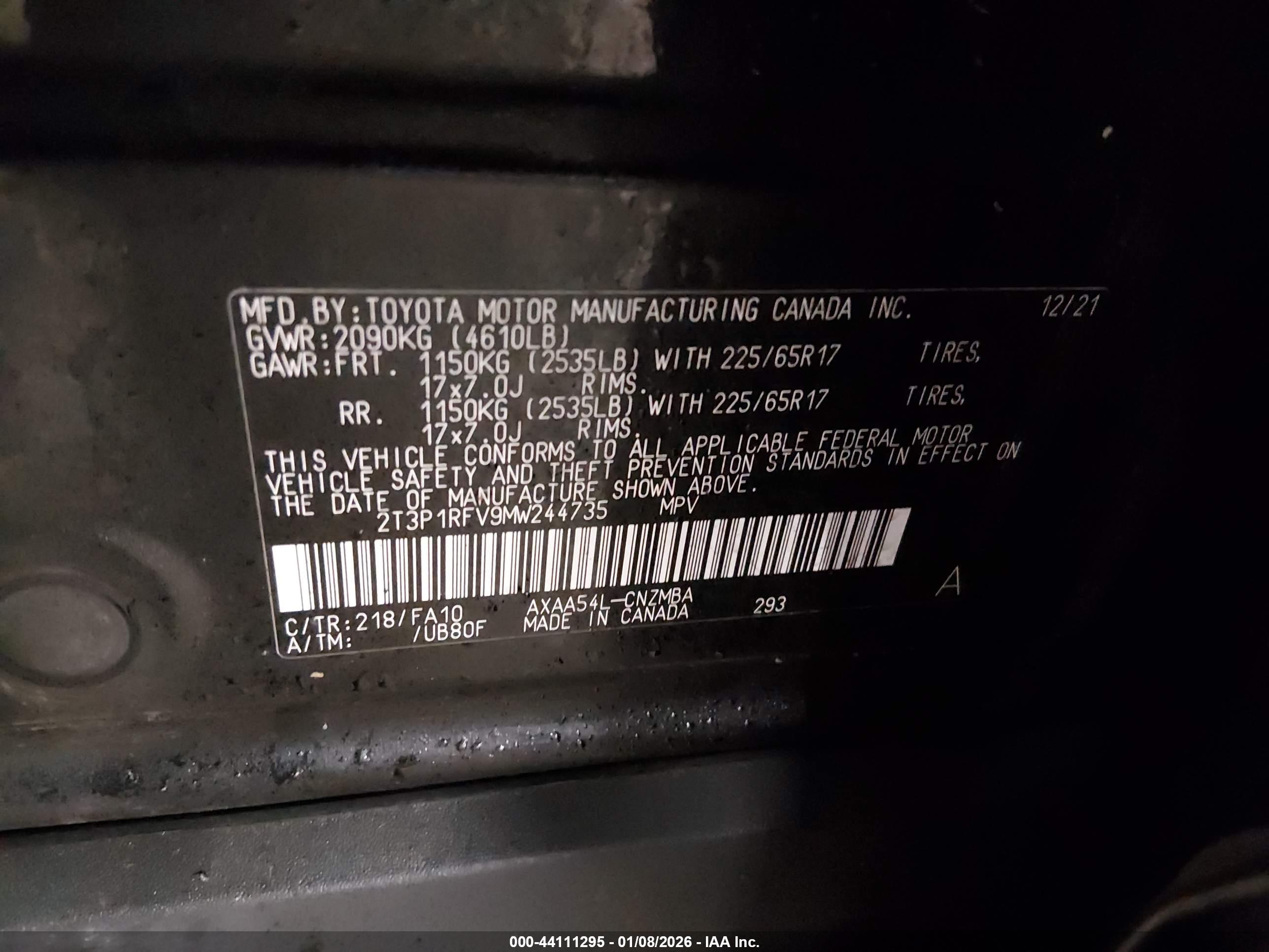 TOYOTA RAV4 image 9
