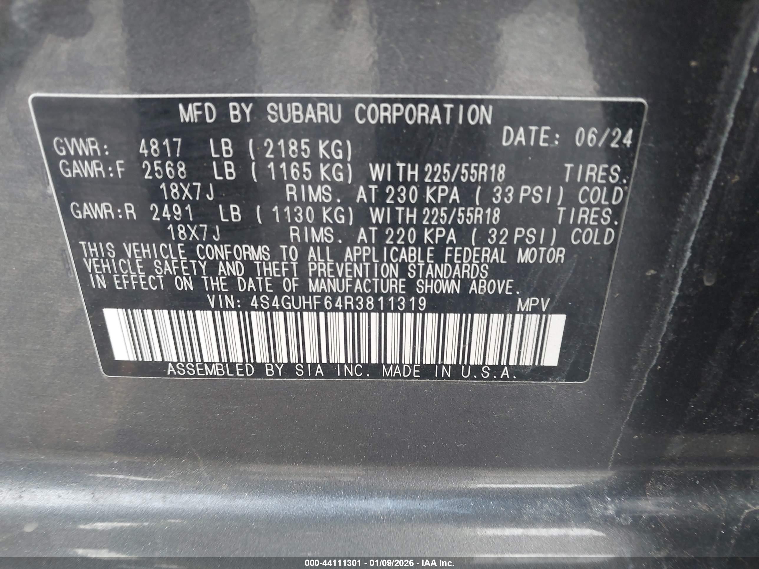 SUBARU CROSSTREK image 9