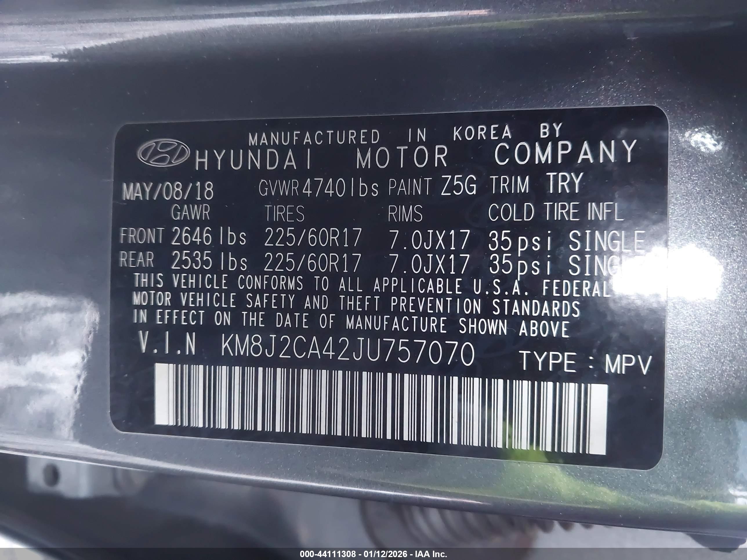 HYUNDAI TUCSON image 9
