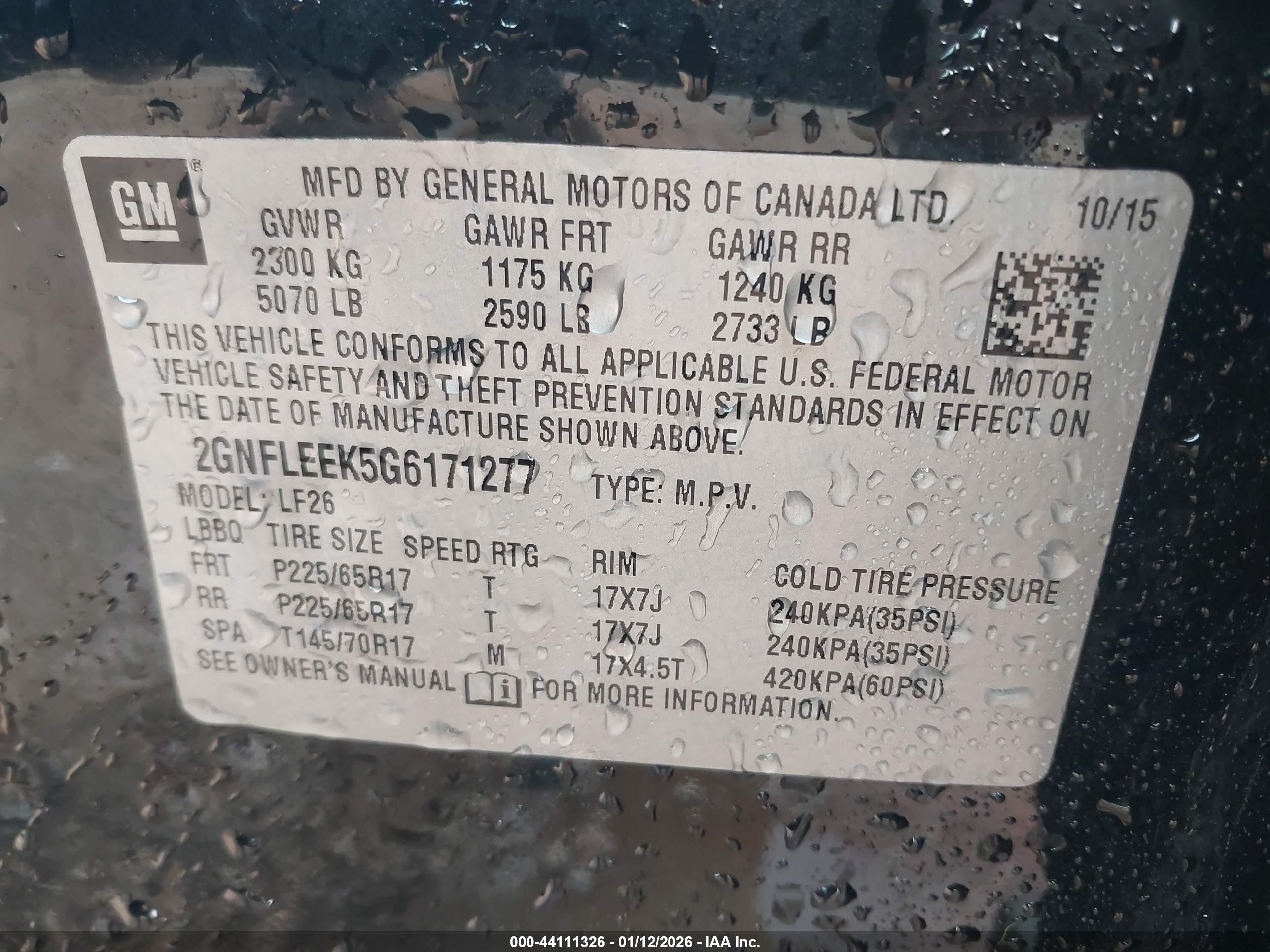 CHEVROLET EQUINOX image 9