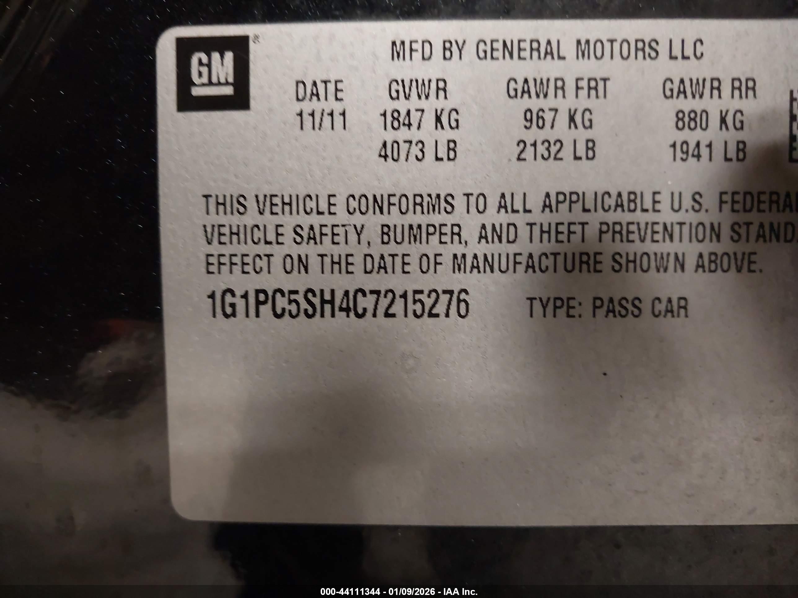 CHEVROLET CRUZE image 9