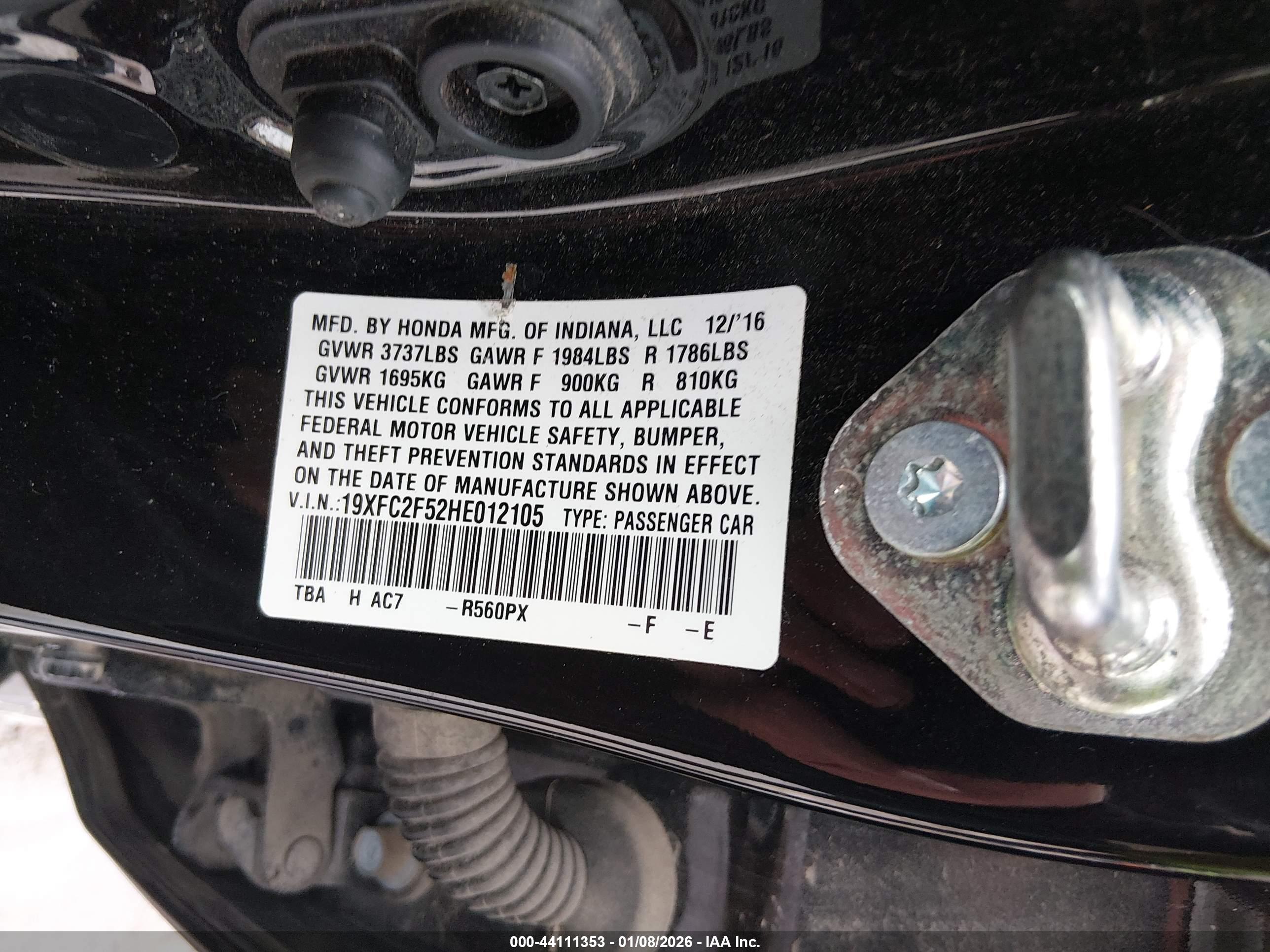 HONDA CIVIC image 9