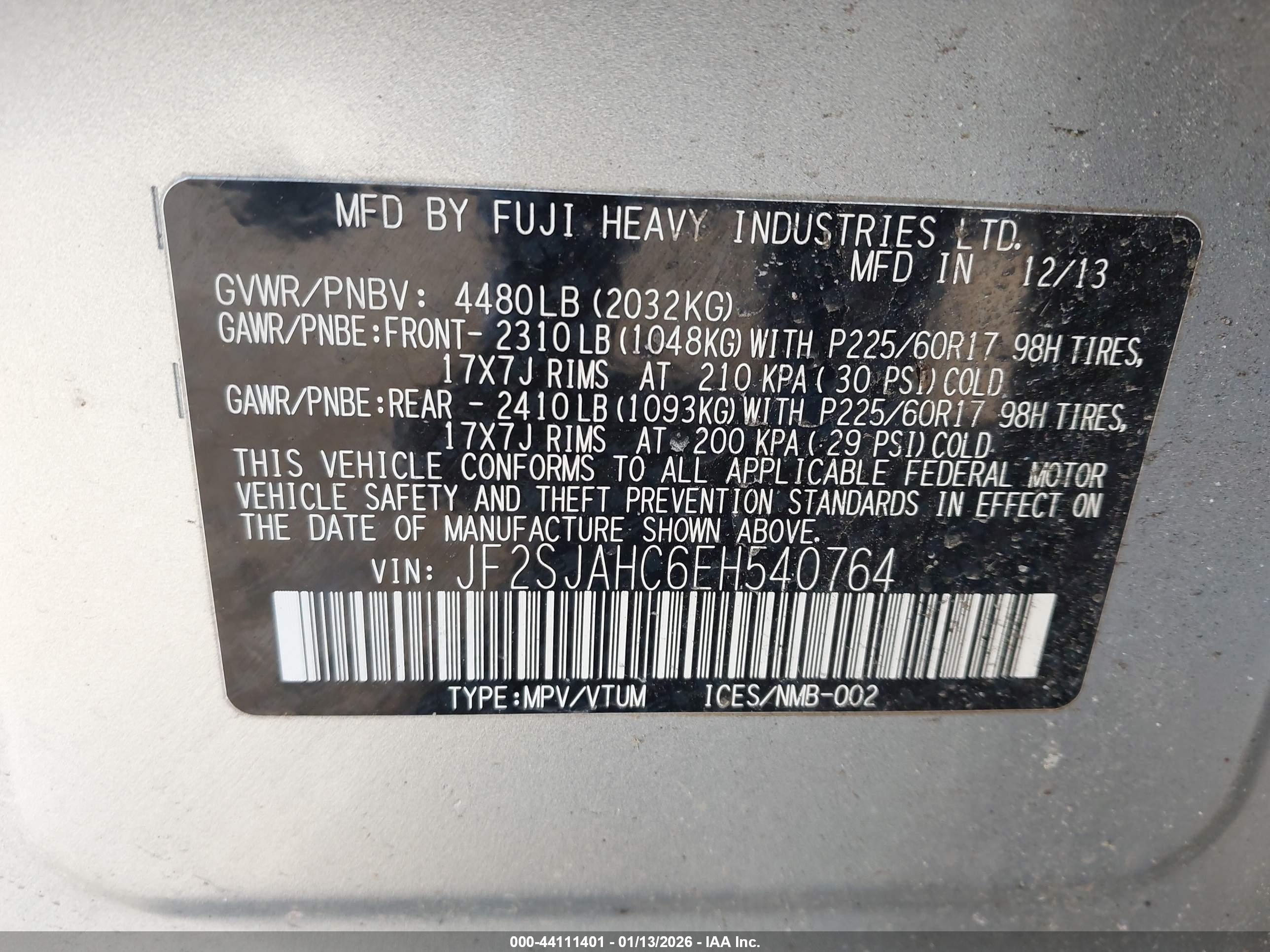 SUBARU FORESTER image 9