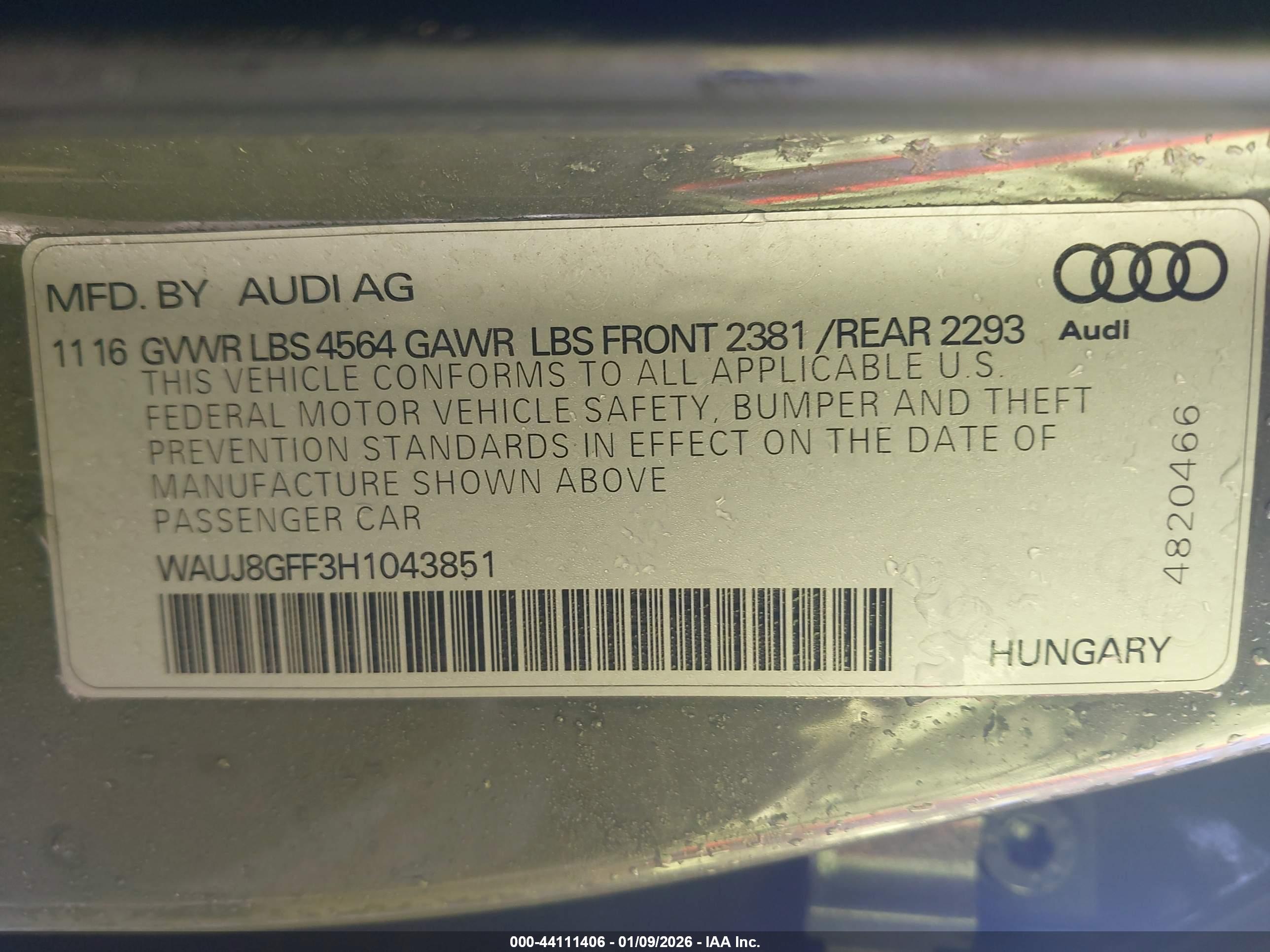 AUDI A3 image 9
