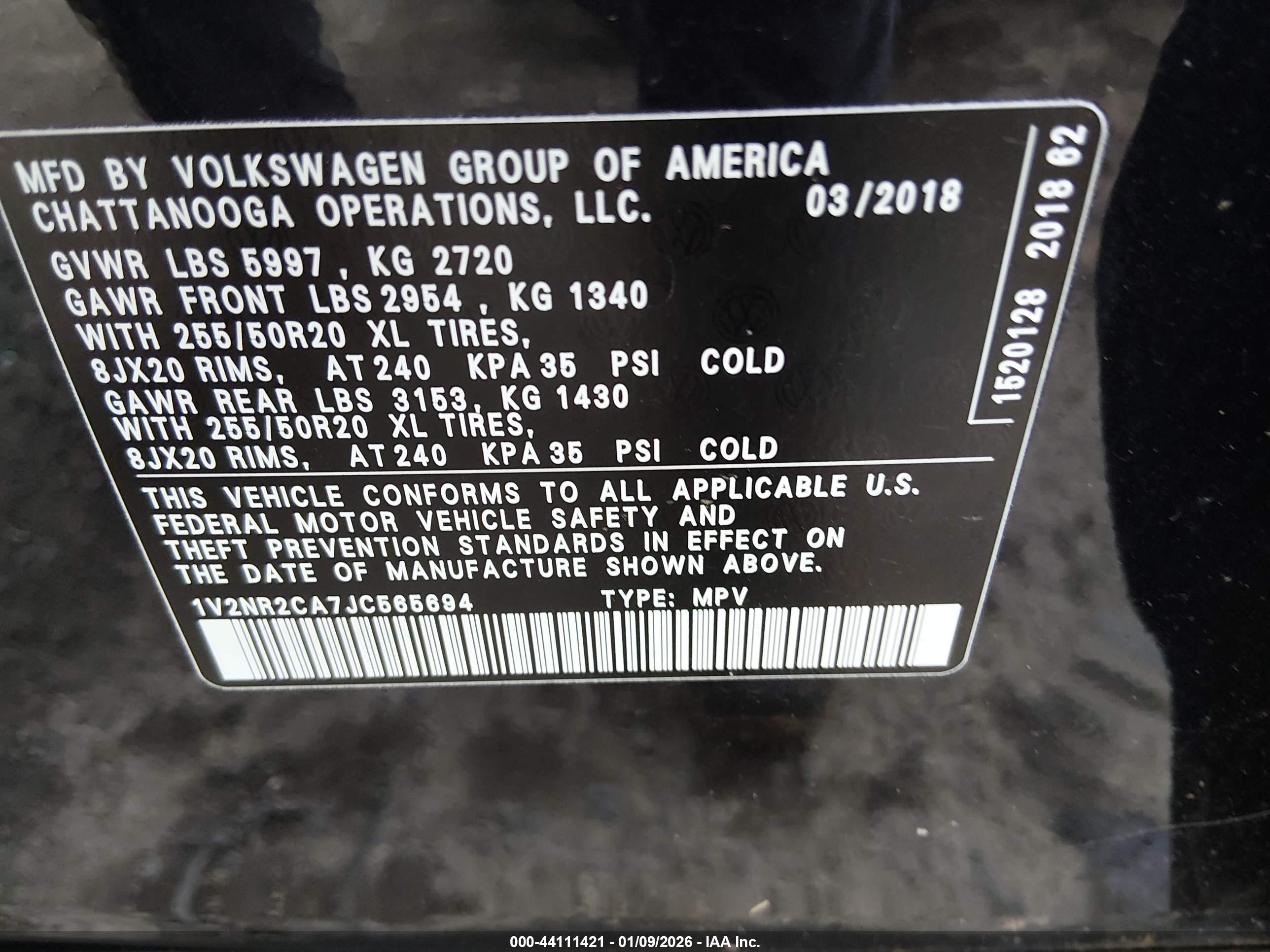 VOLKSWAGEN ATLAS image 9