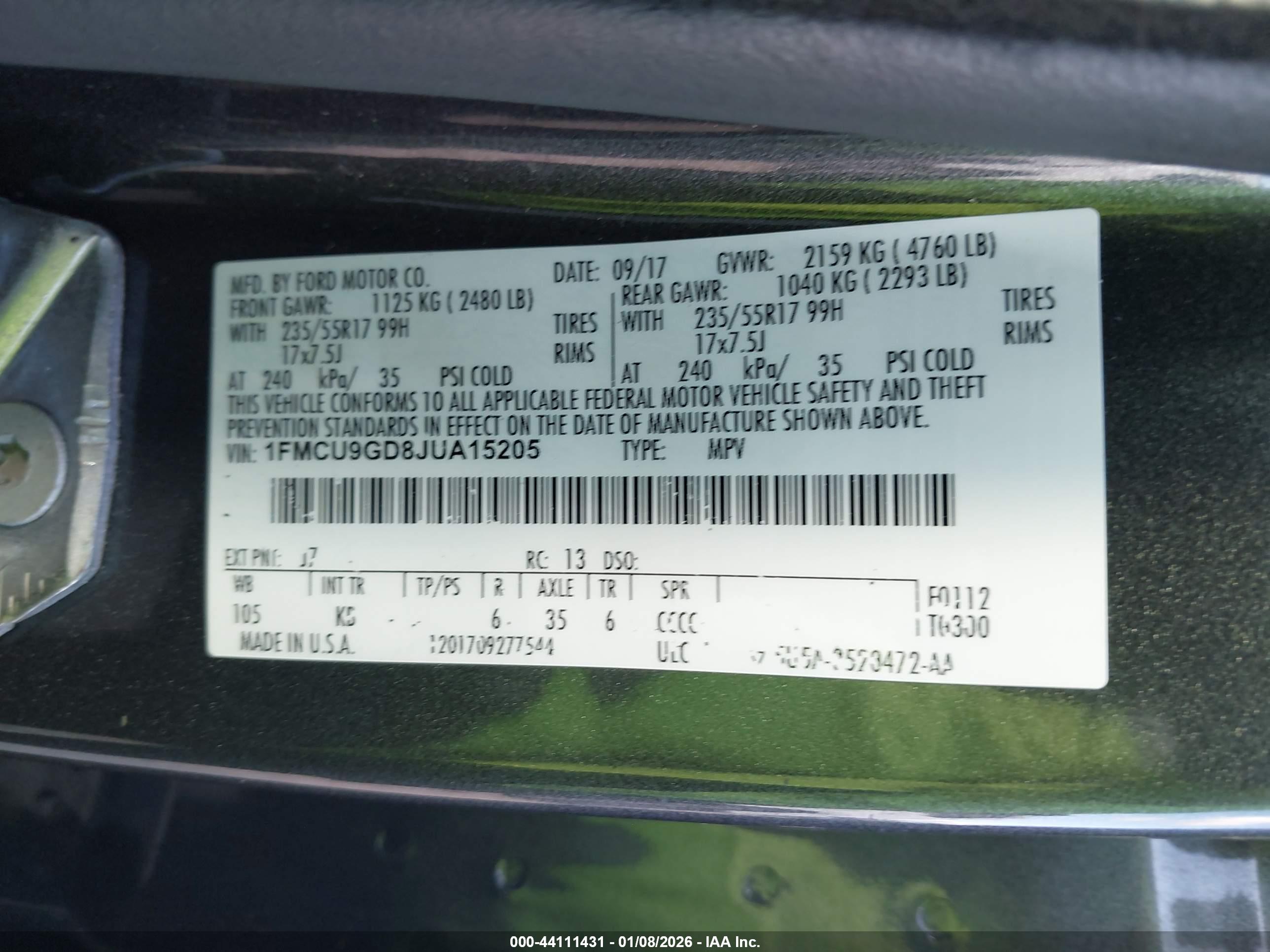 FORD ESCAPE image 9