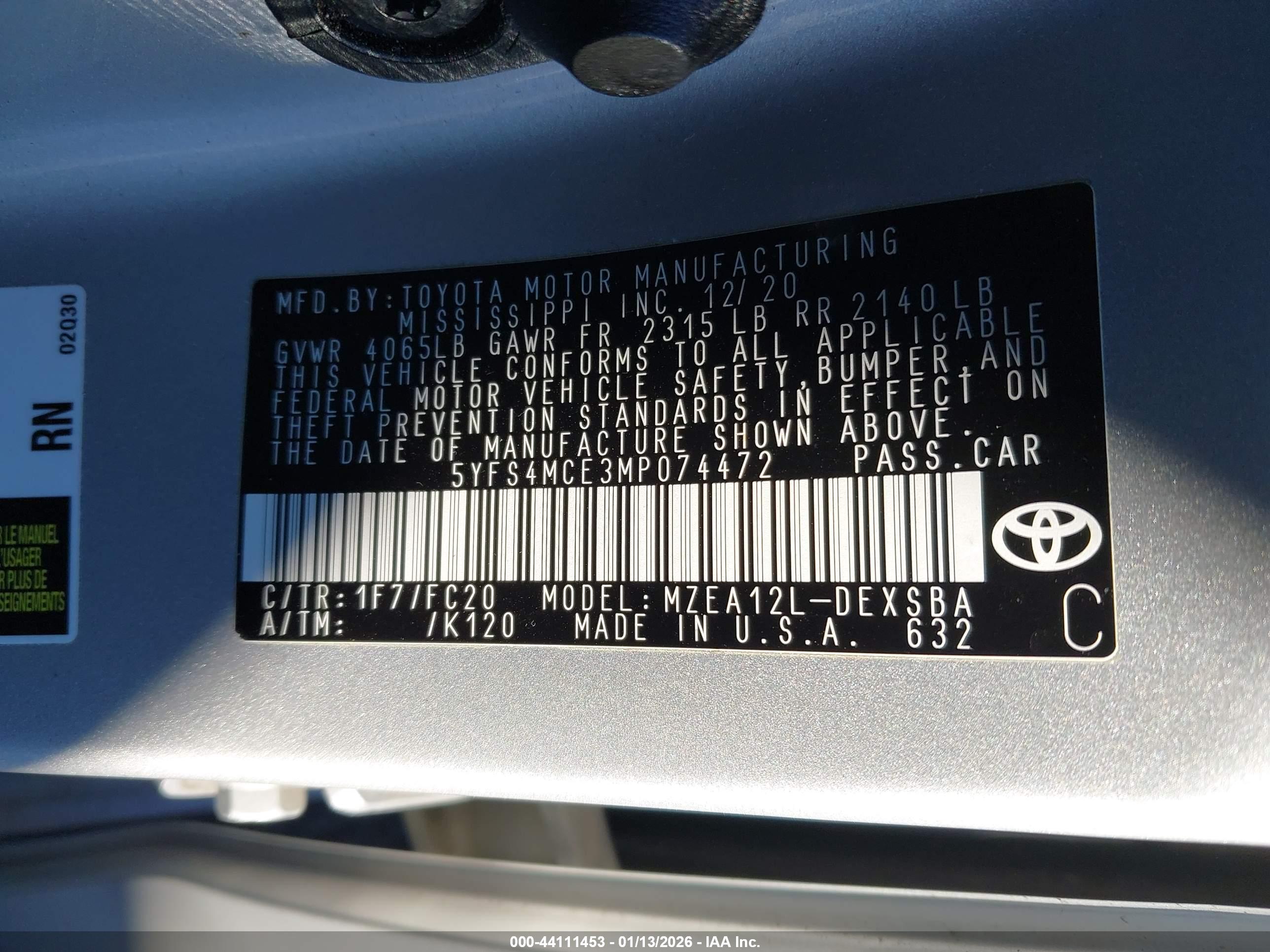 TOYOTA COROLLA image 9