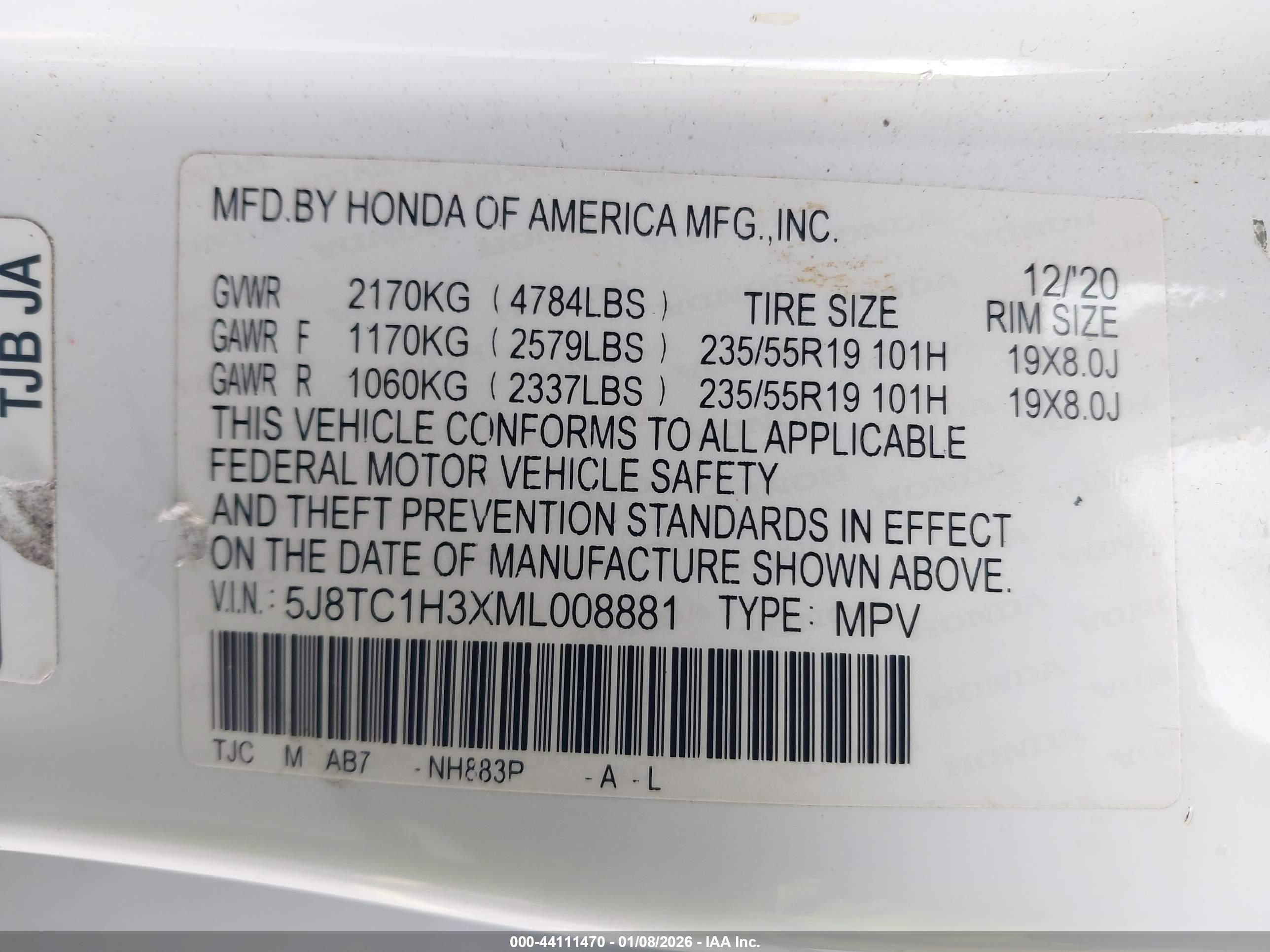 ACURA RDX image 9