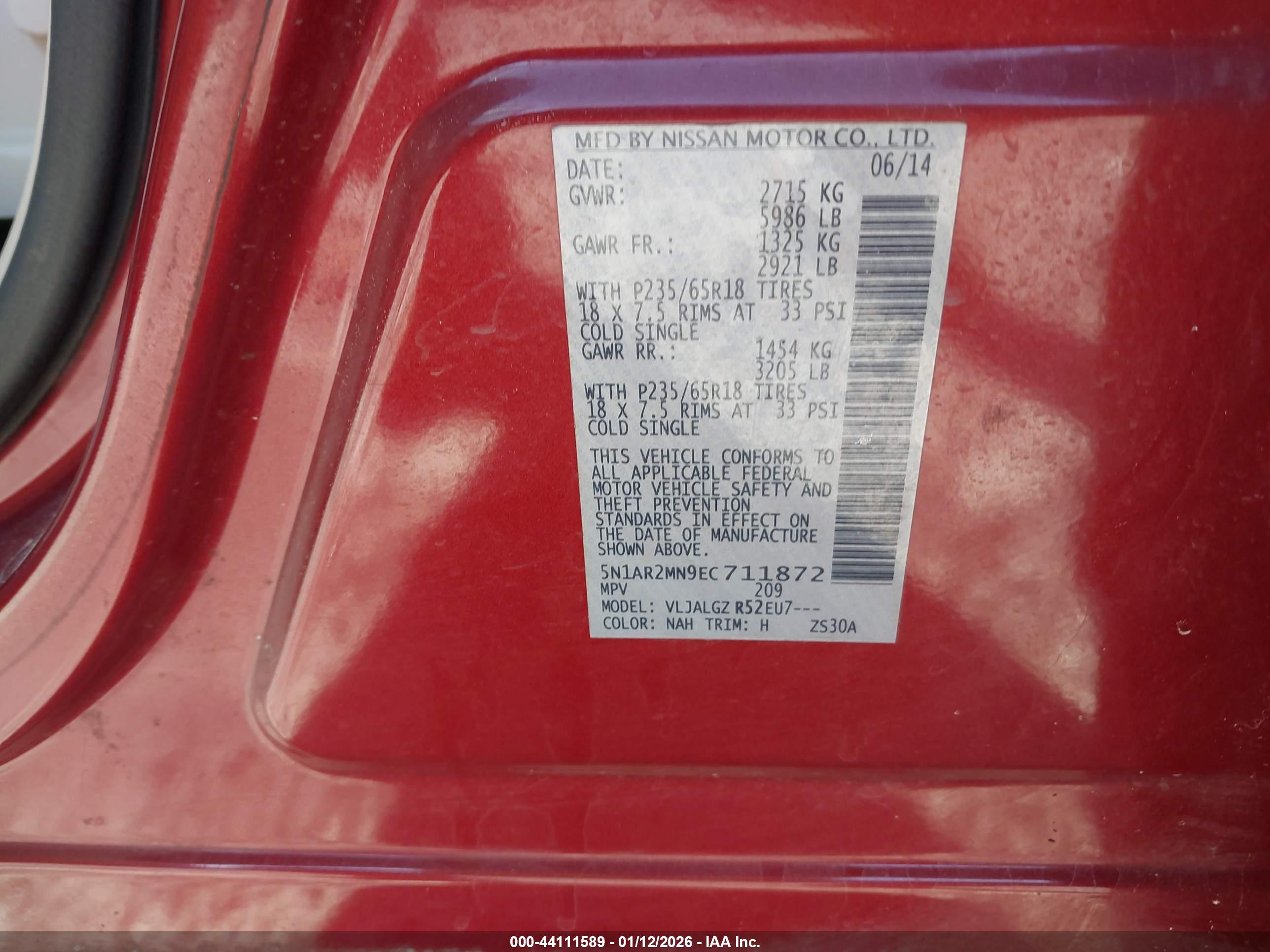 NISSAN PATHFINDER image 9