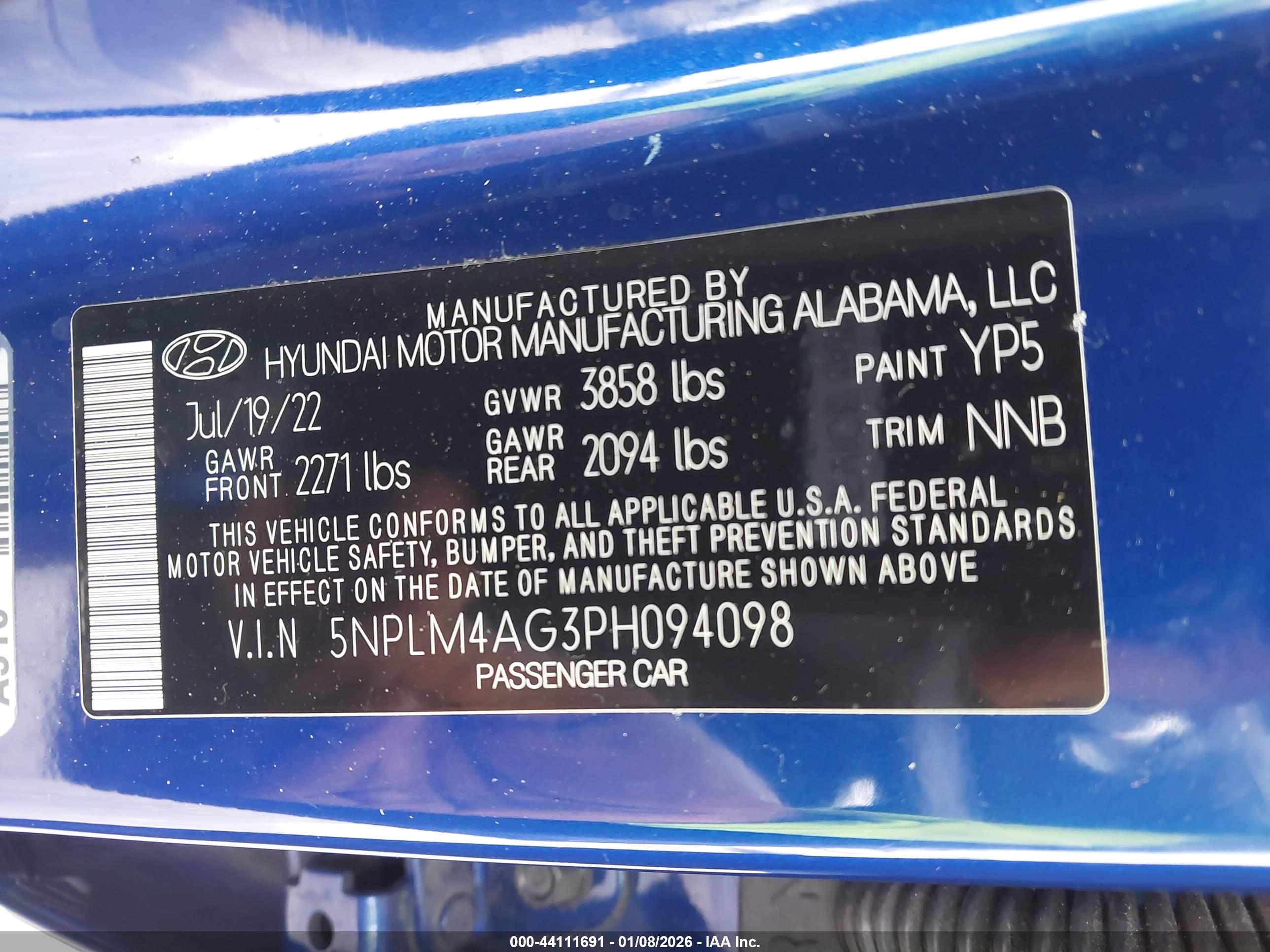 HYUNDAI ELANTRA image 9