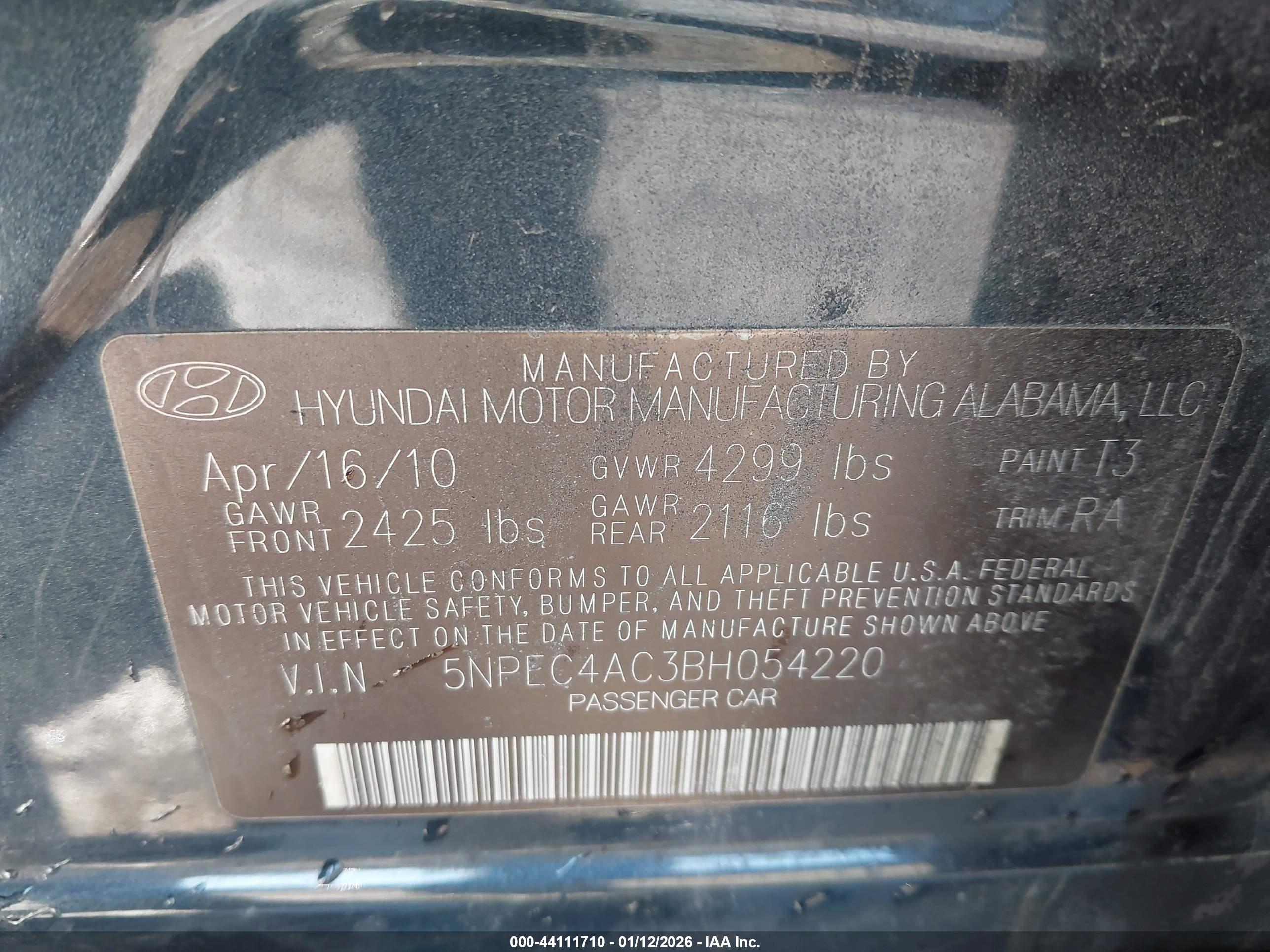 HYUNDAI SONATA image 9