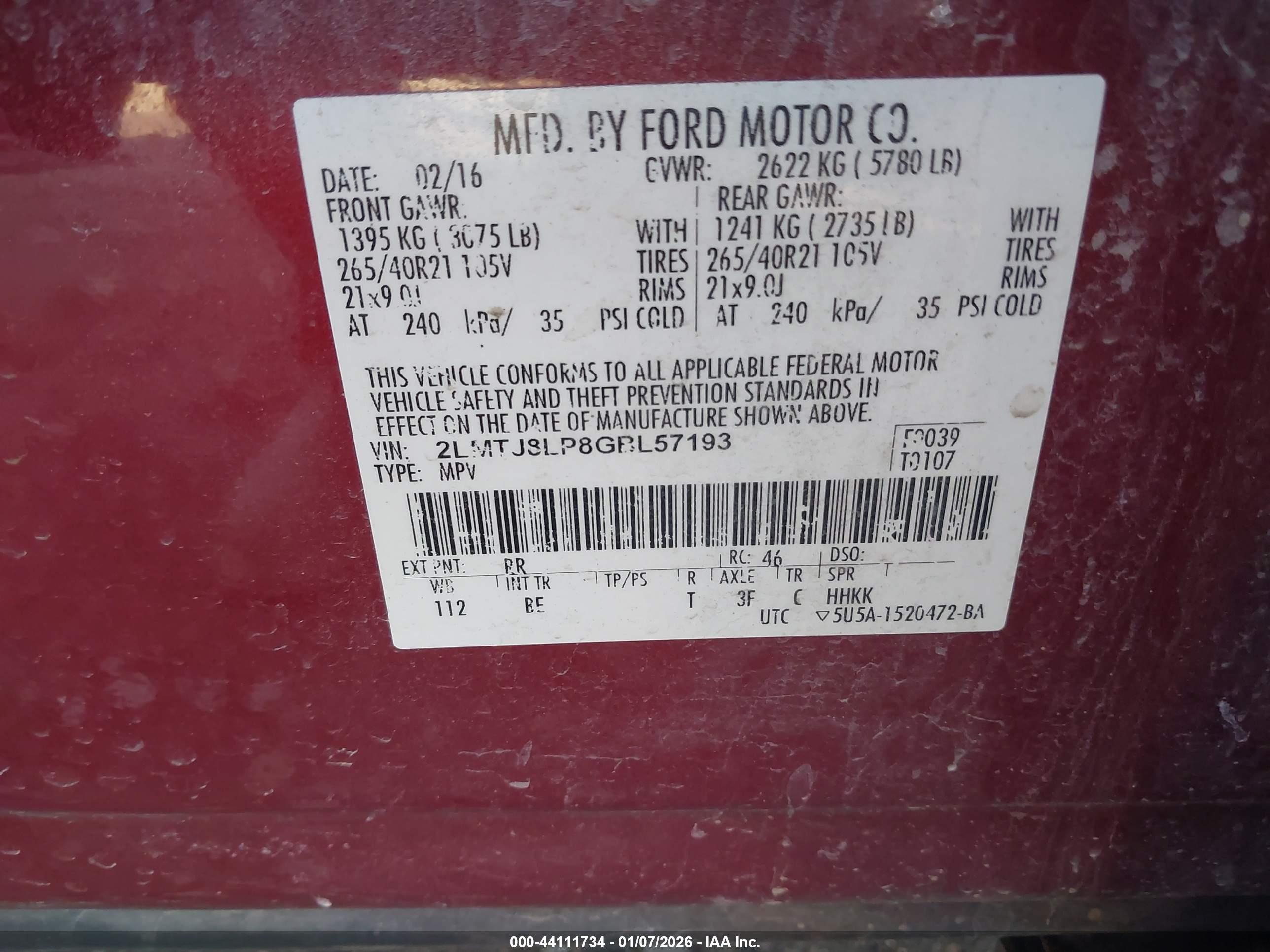 LINCOLN MKX image 9