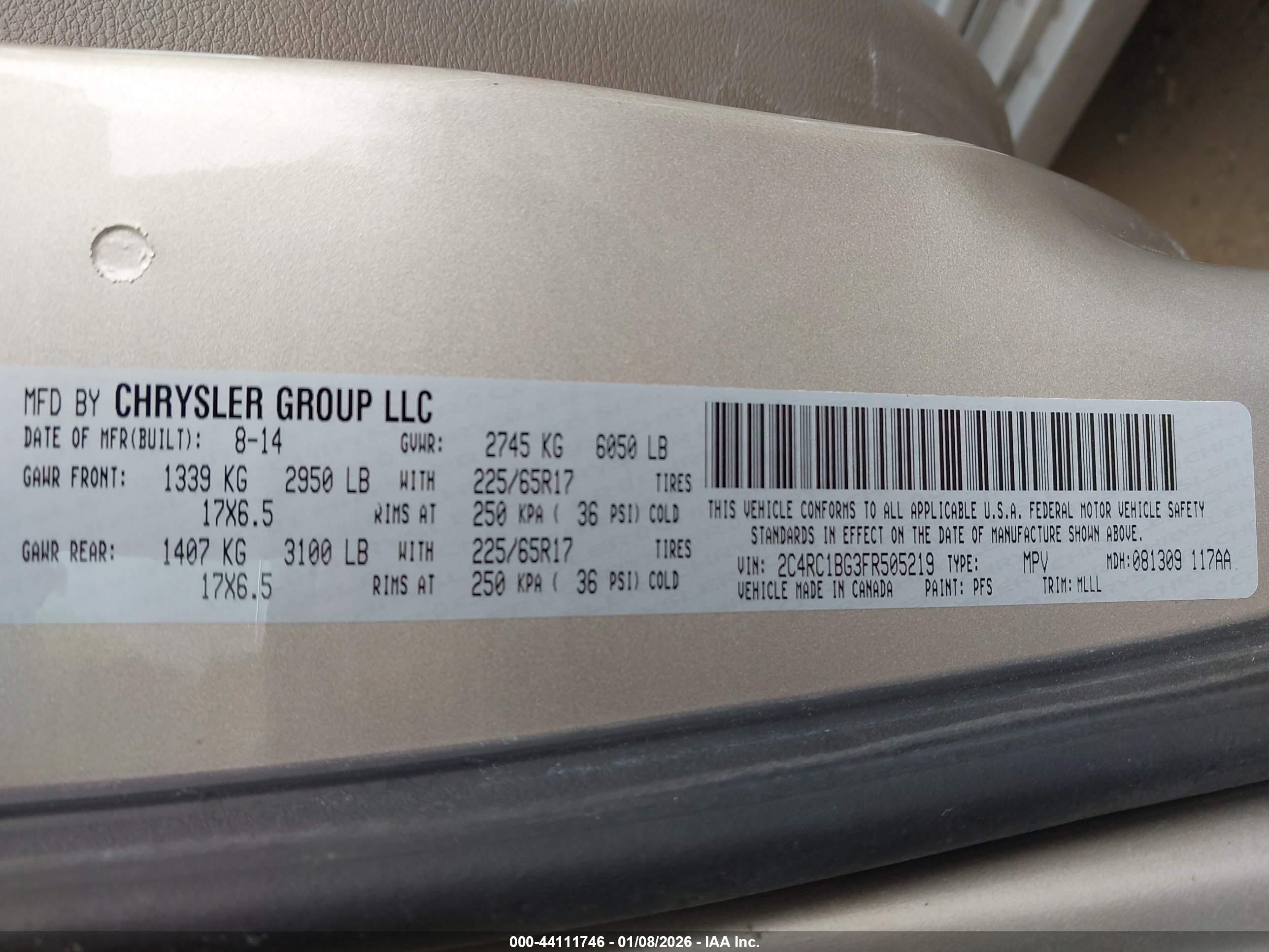 CHRYSLER TOWN image 9