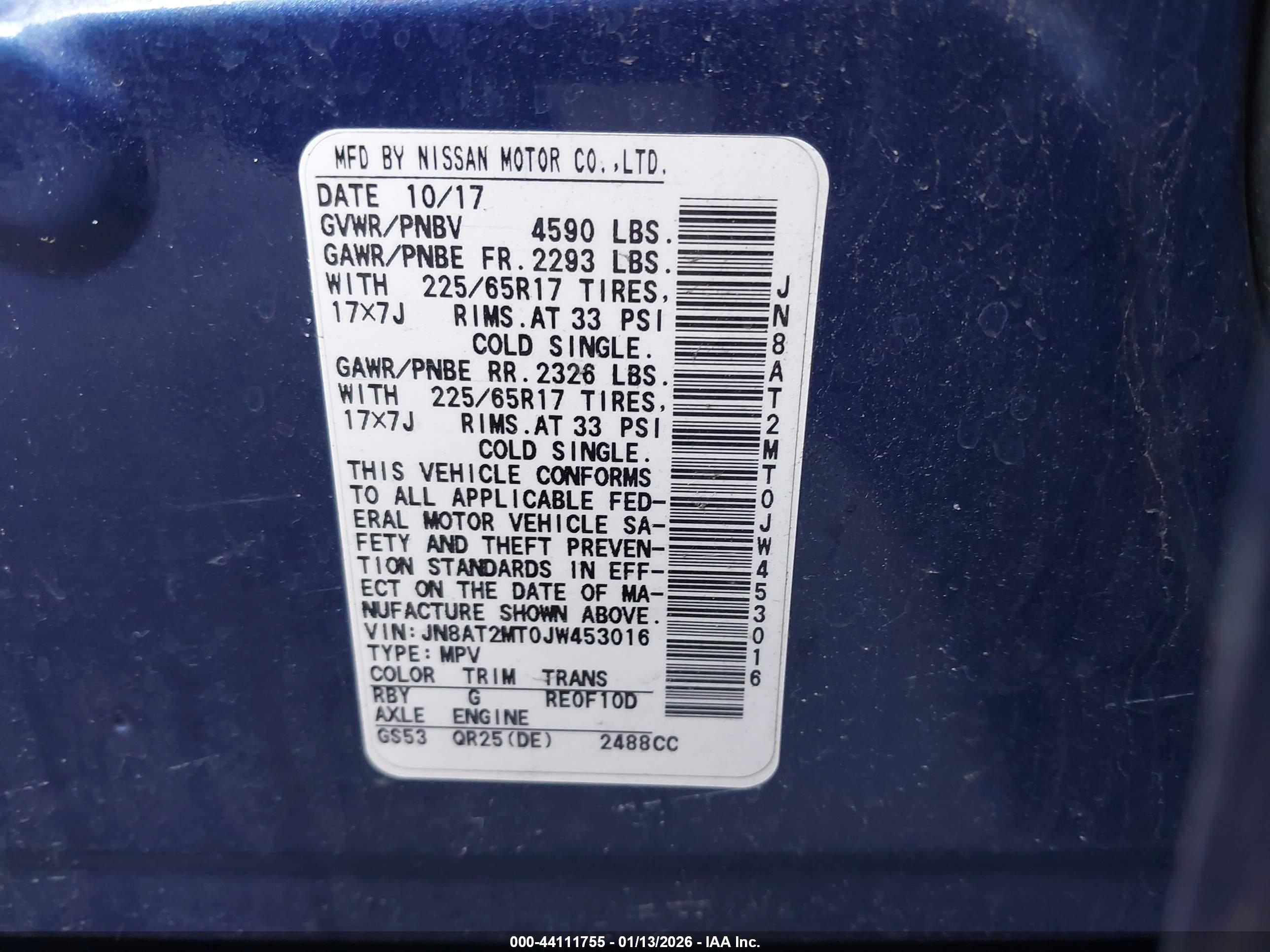 NISSAN ROGUE image 9
