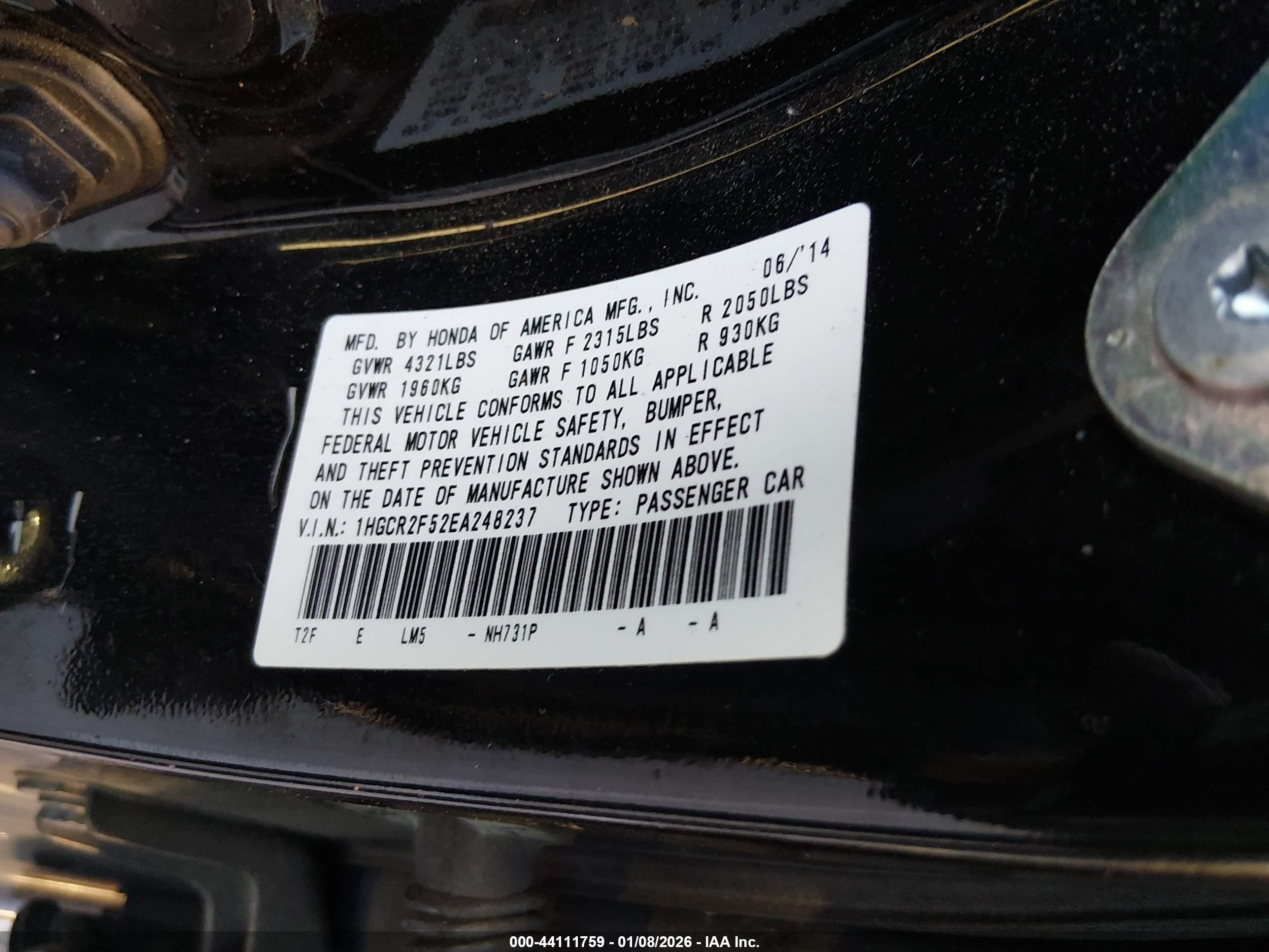 HONDA ACCORD image 9