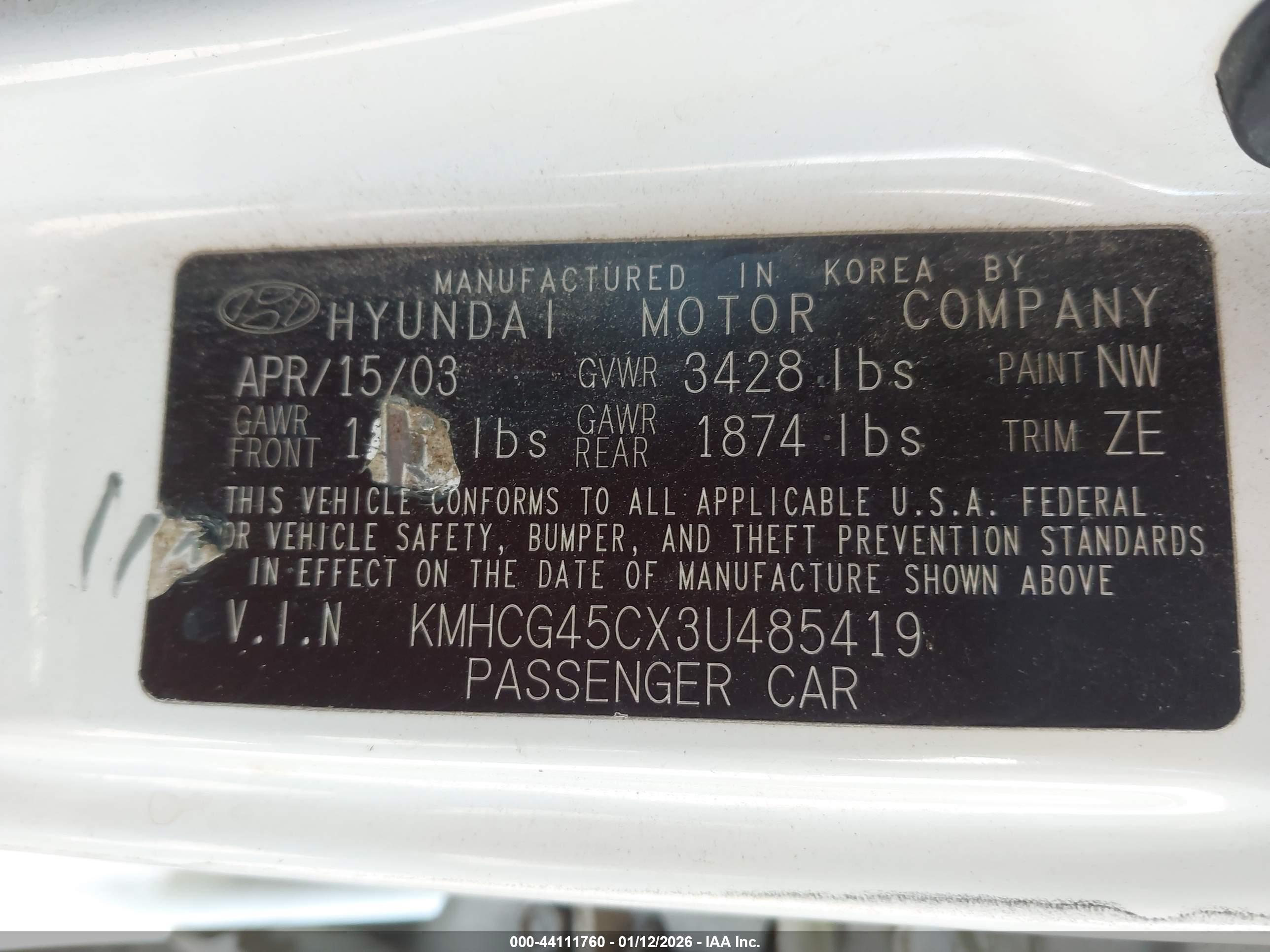 HYUNDAI ACCENT image 9