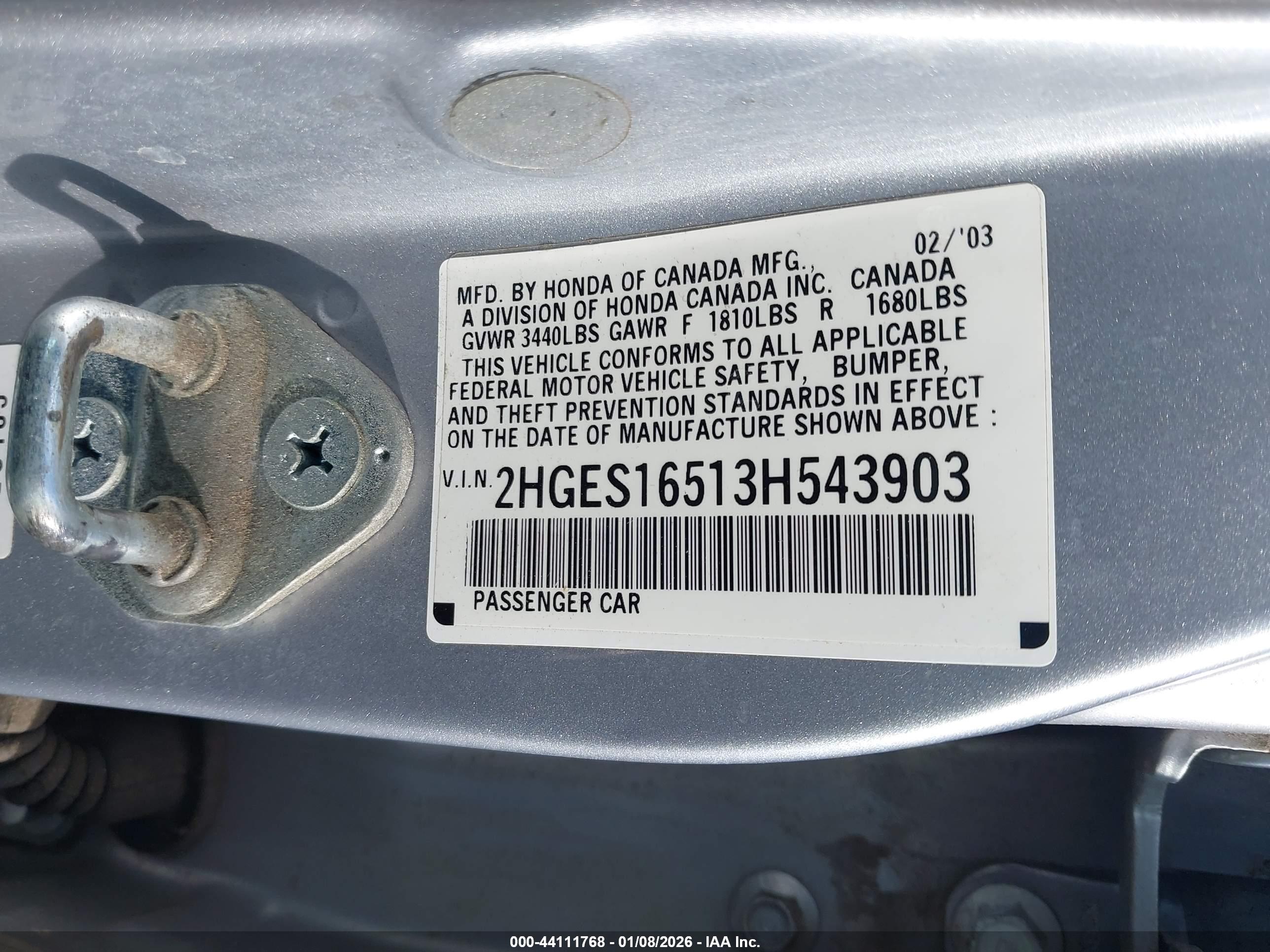 HONDA CIVIC image 9