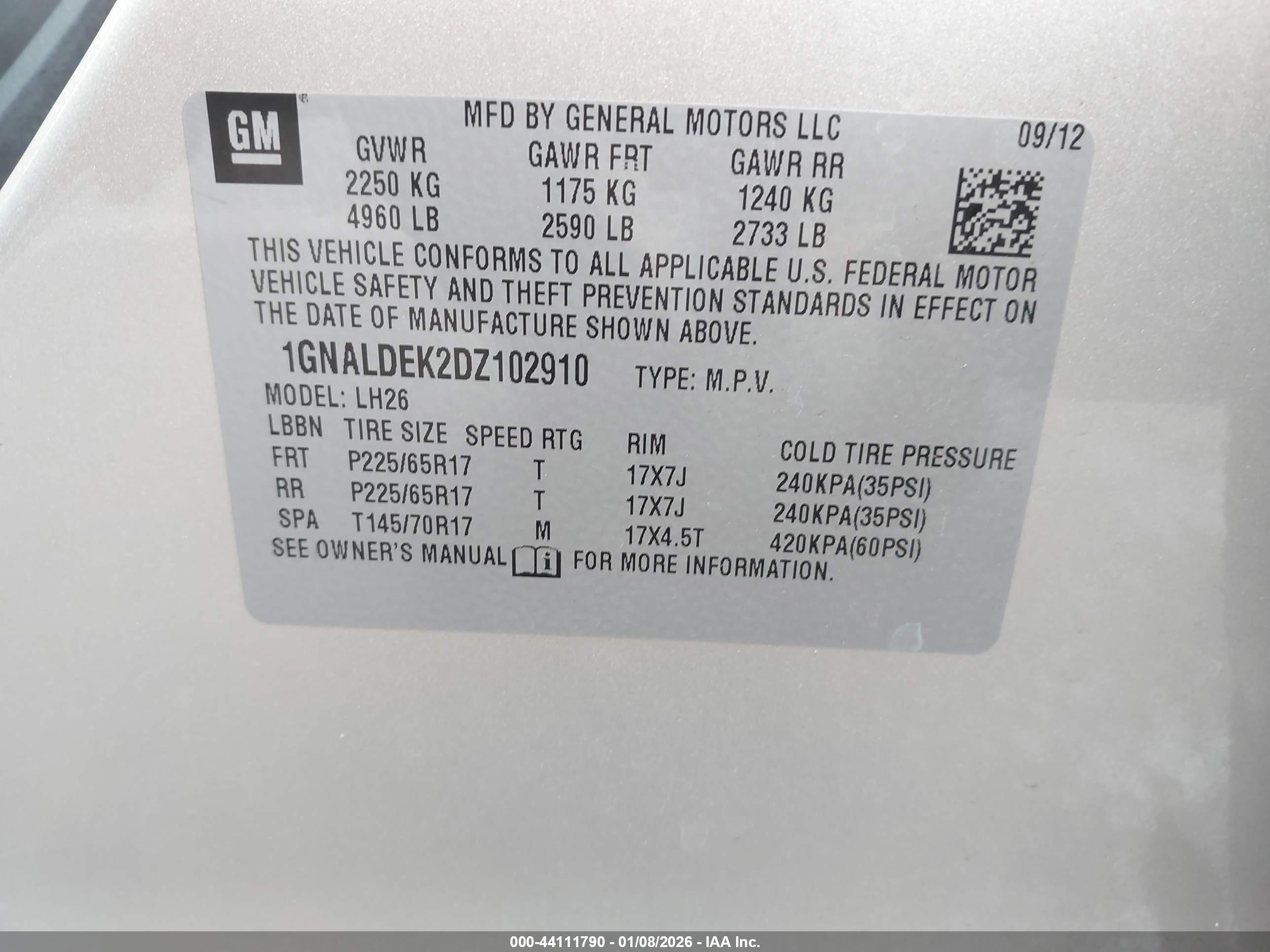 CHEVROLET EQUINOX image 9