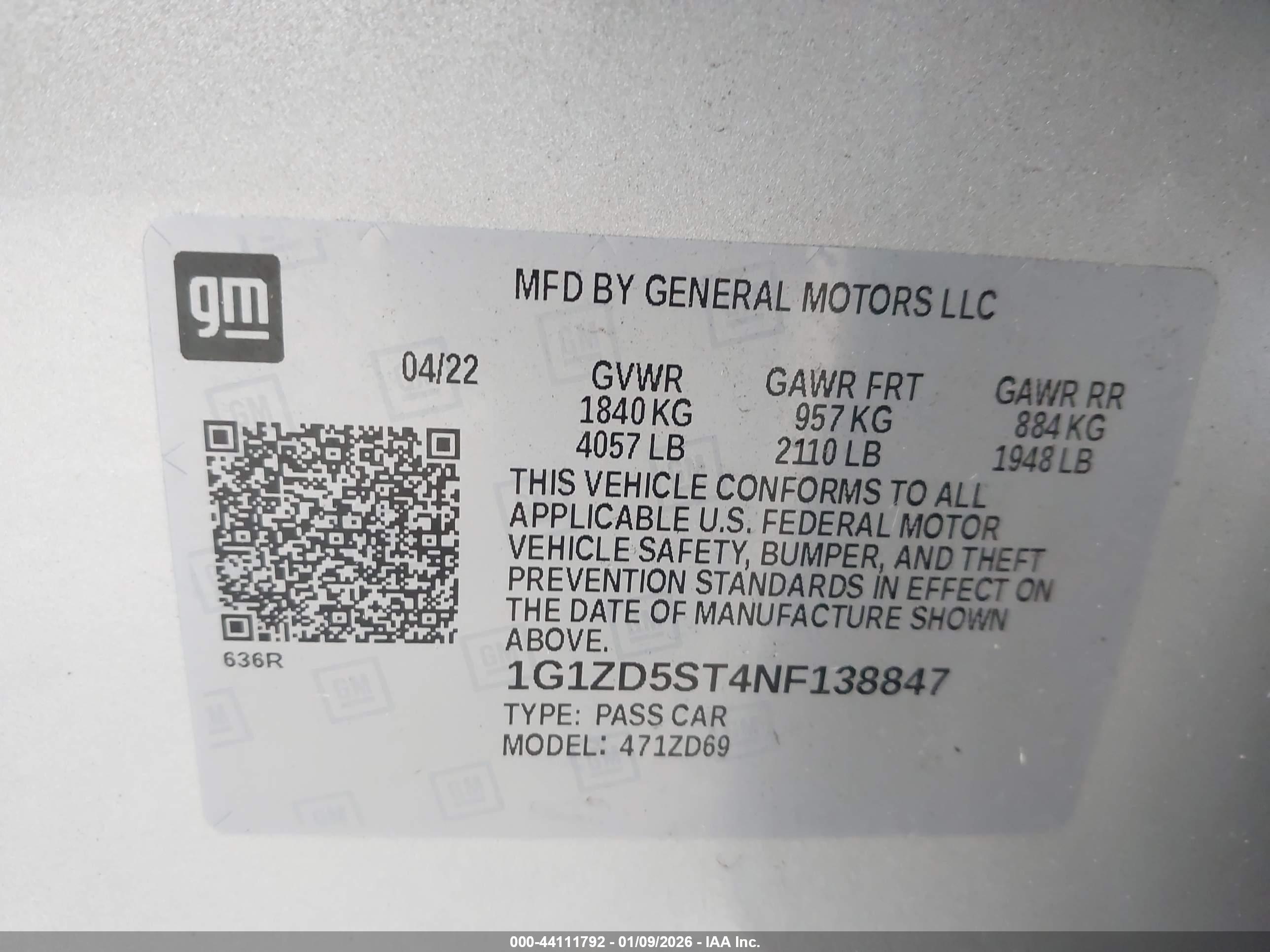 CHEVROLET MALIBU image 9