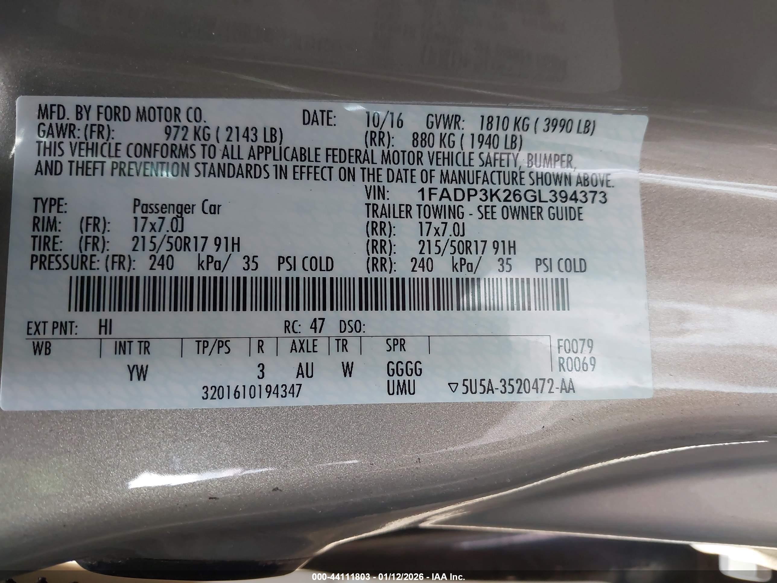 FORD FOCUS image 9