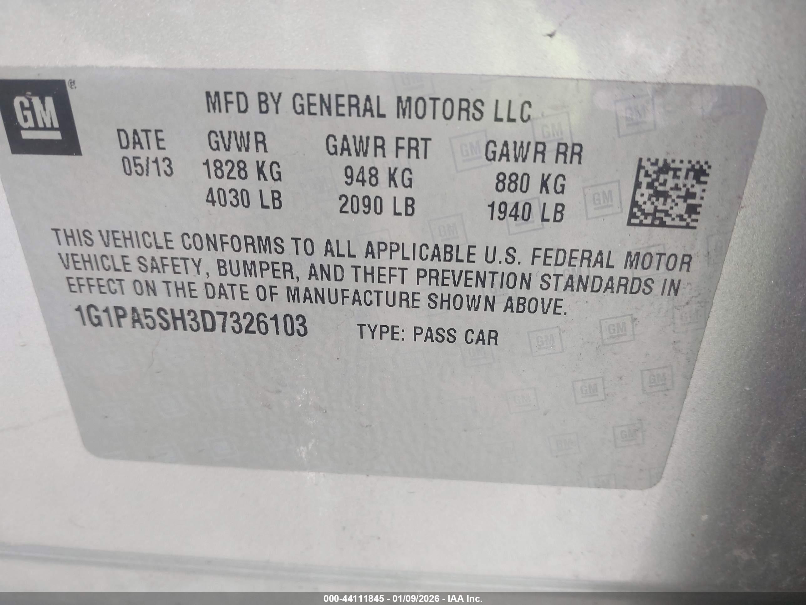CHEVROLET CRUZE image 9
