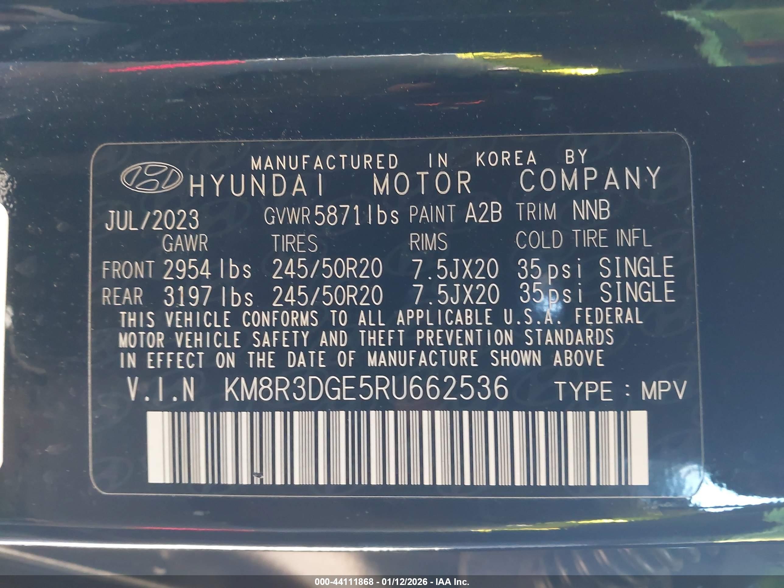 HYUNDAI PALISADE image 9