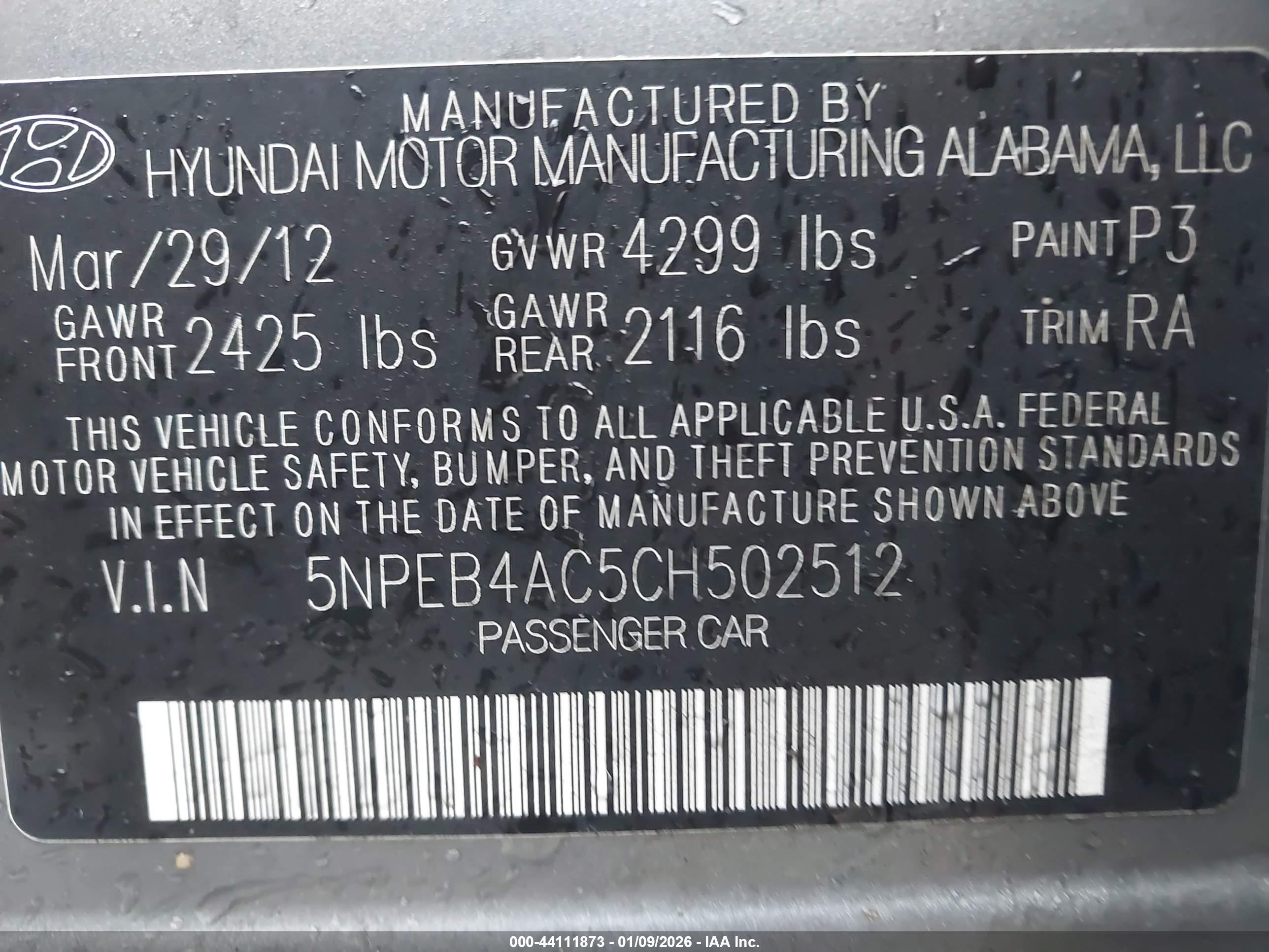 HYUNDAI SONATA image 9