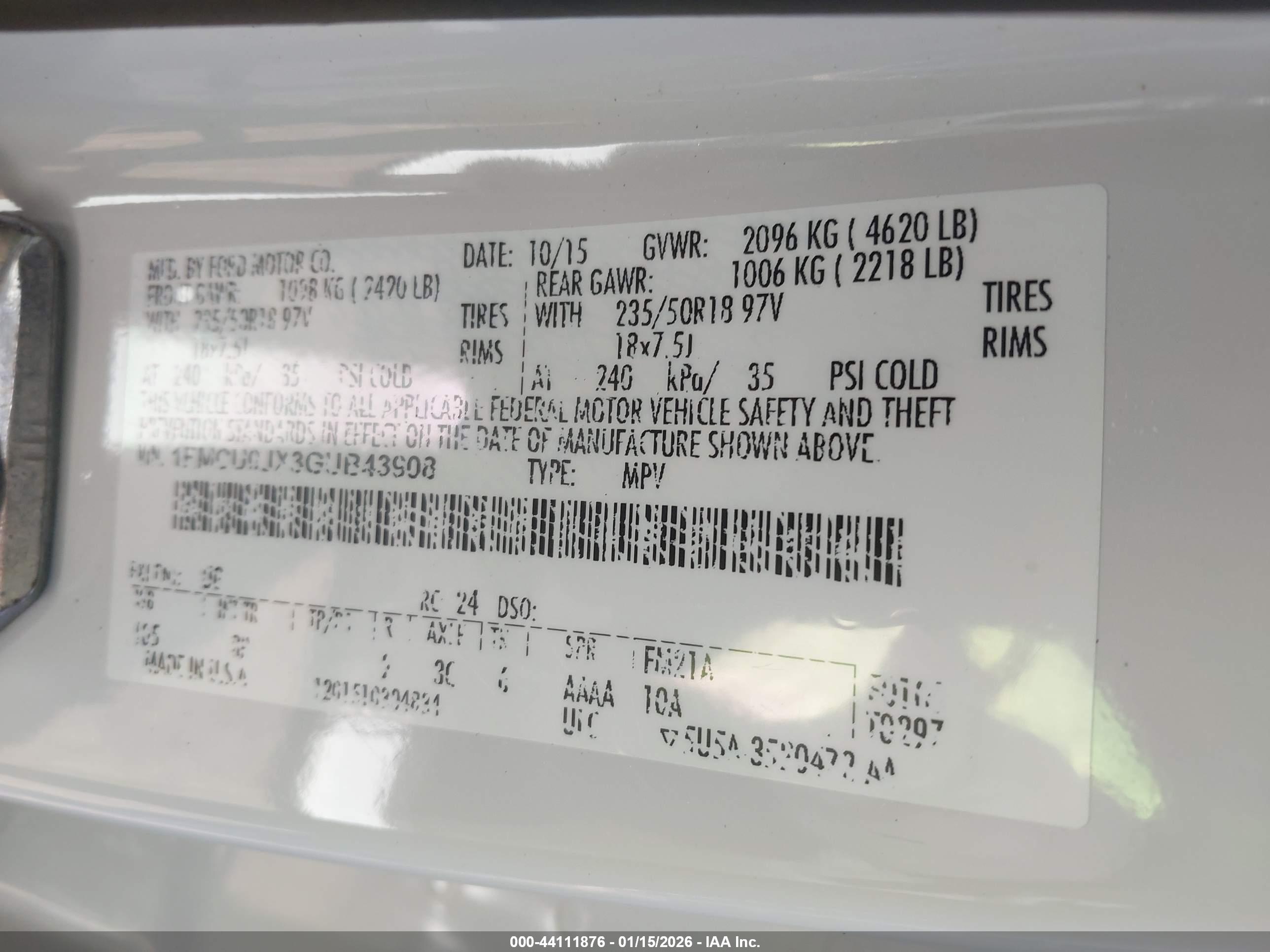 FORD ESCAPE image 9