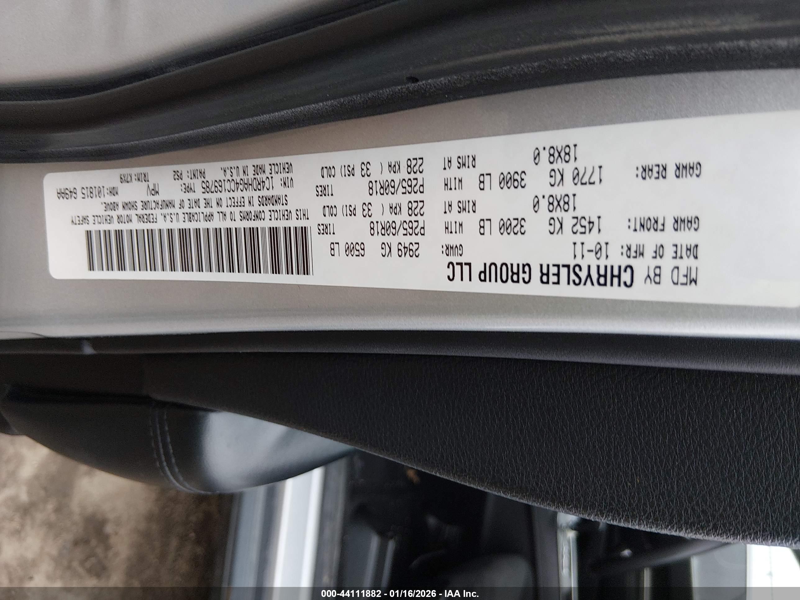 DODGE DURANGO image 9