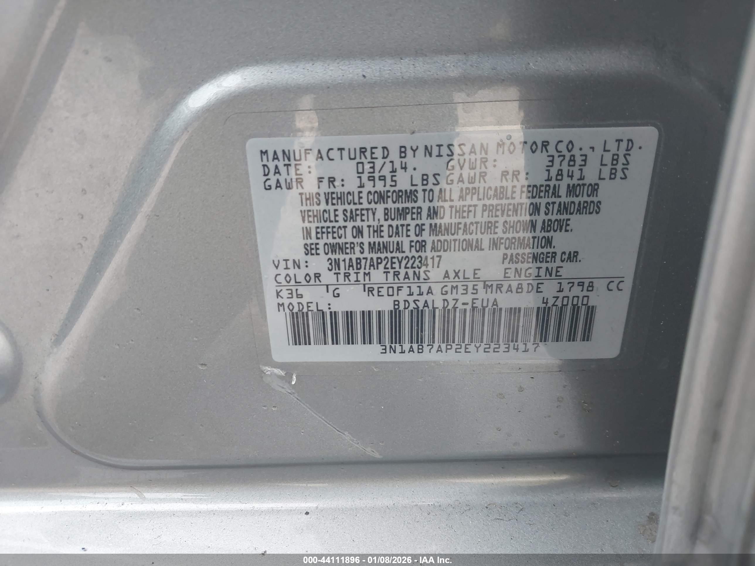 NISSAN SENTRA image 9