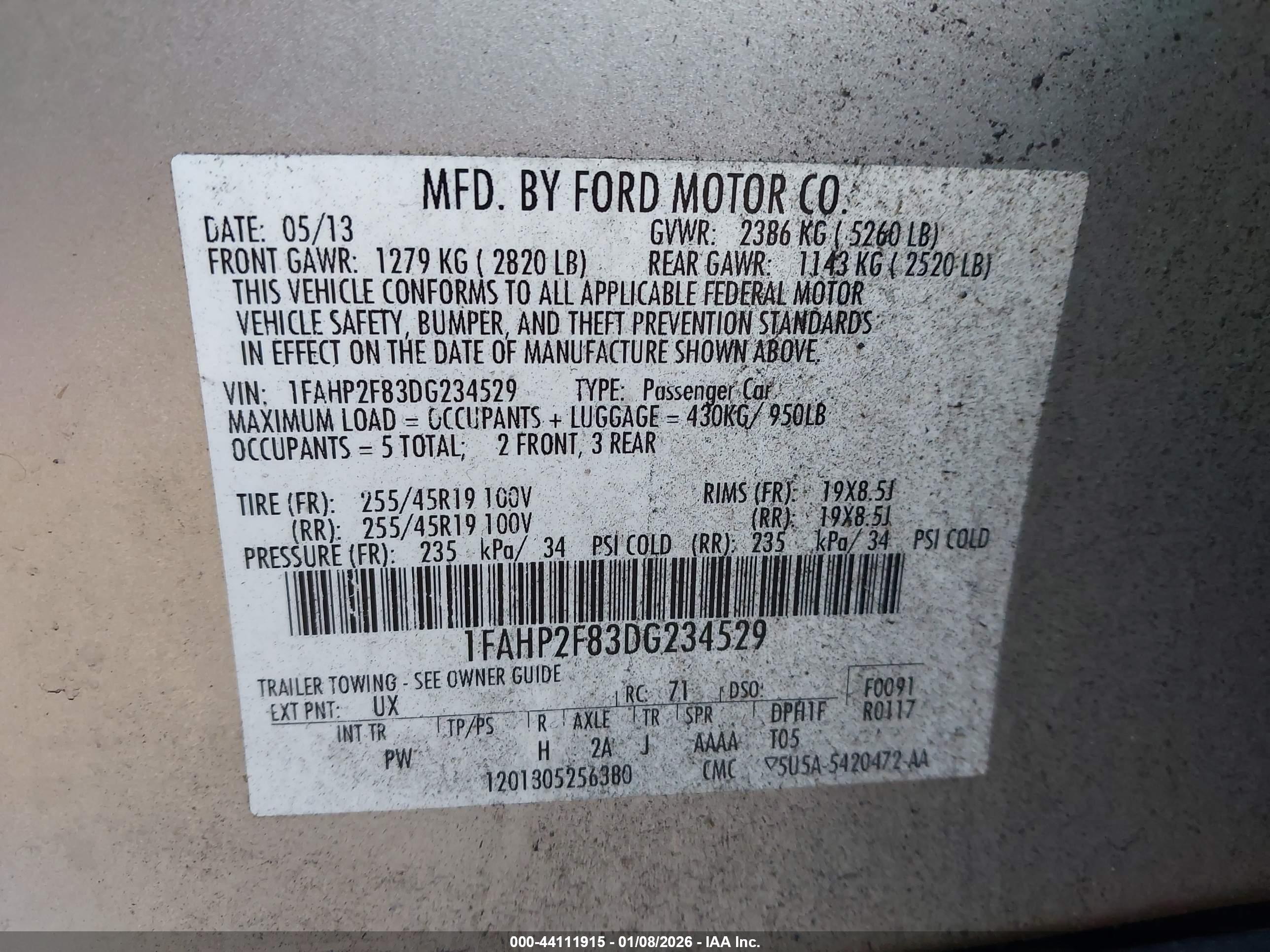 FORD TAURUS image 9