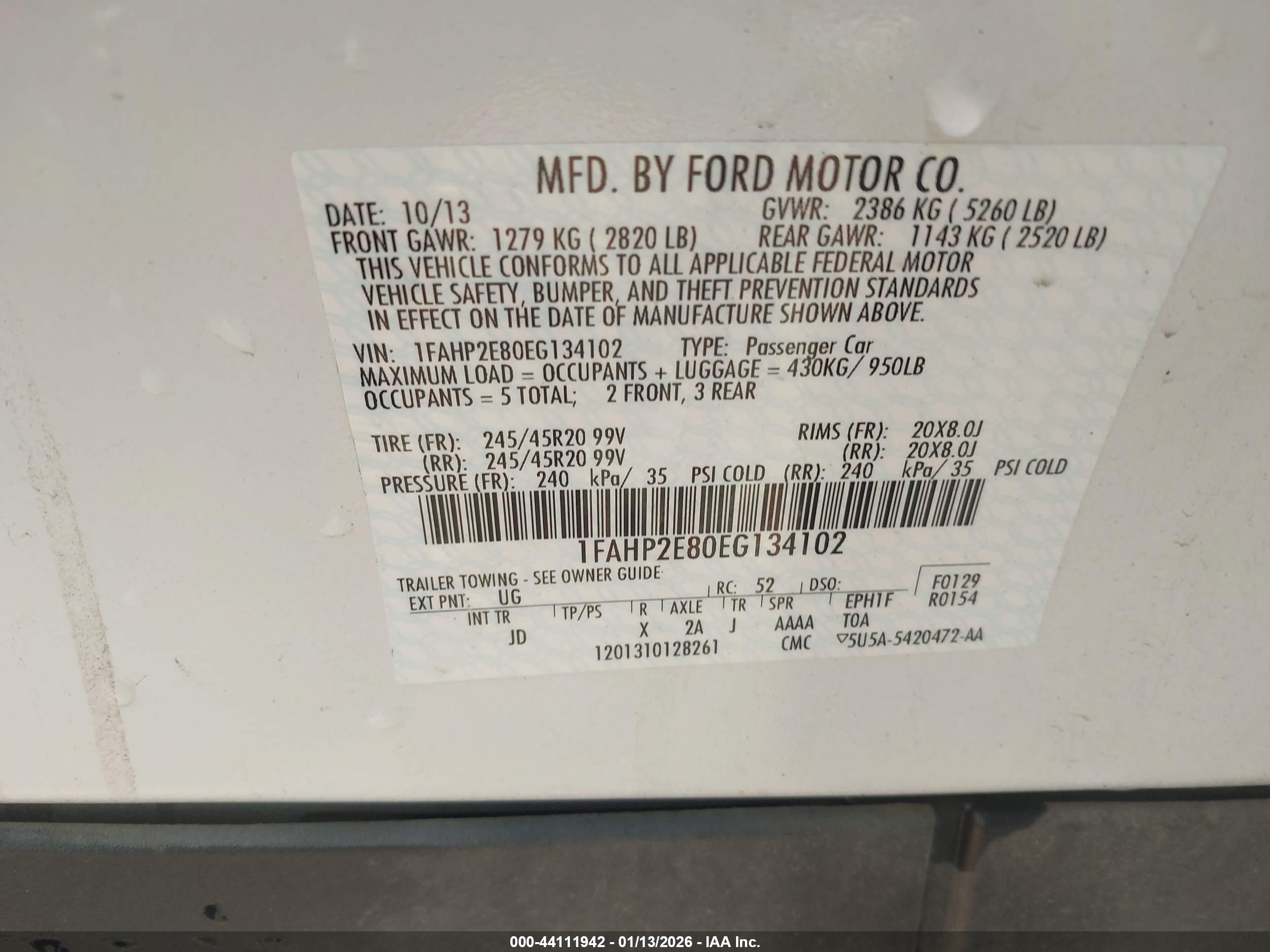 FORD TAURUS image 9