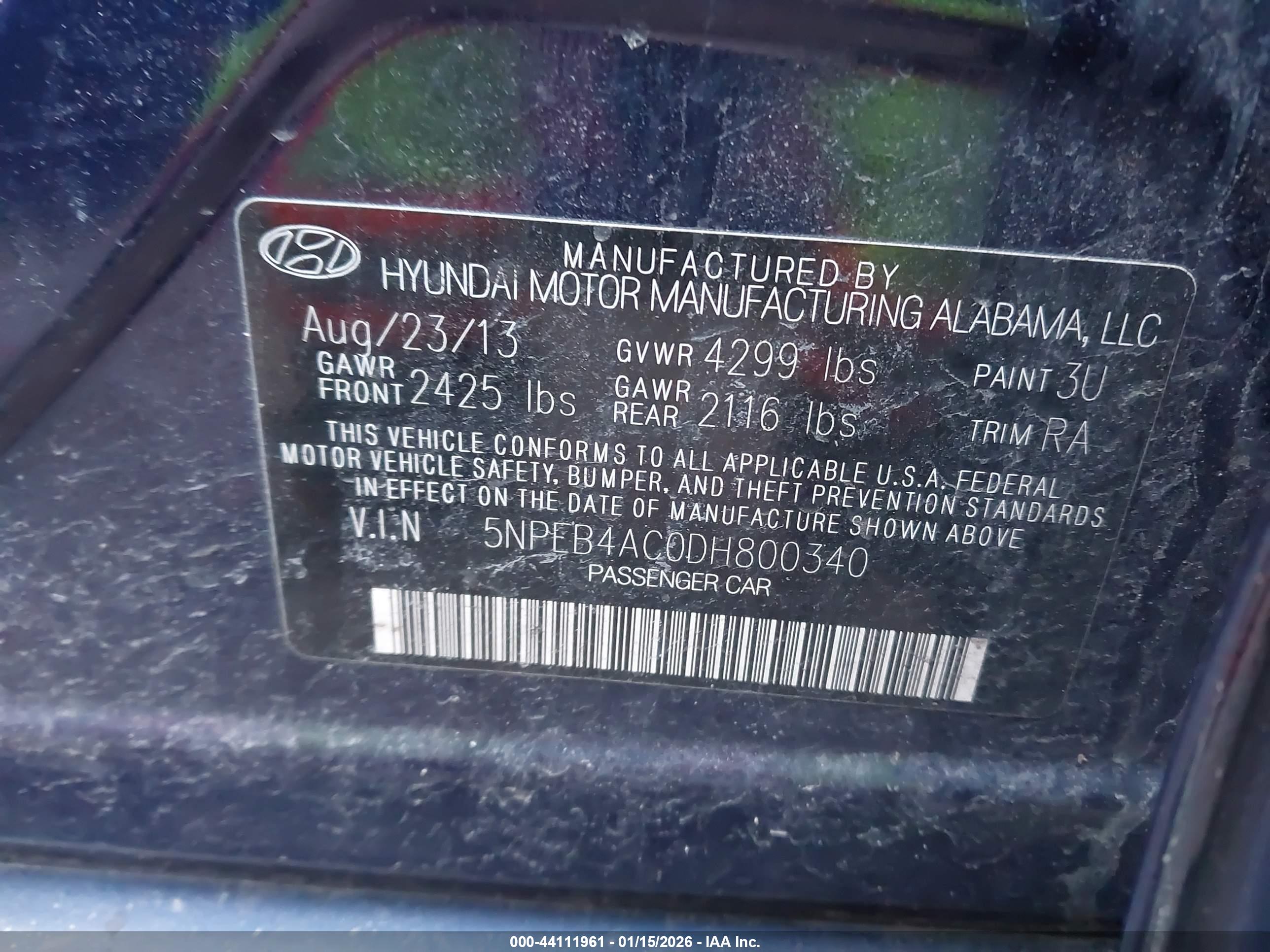 HYUNDAI SONATA image 9