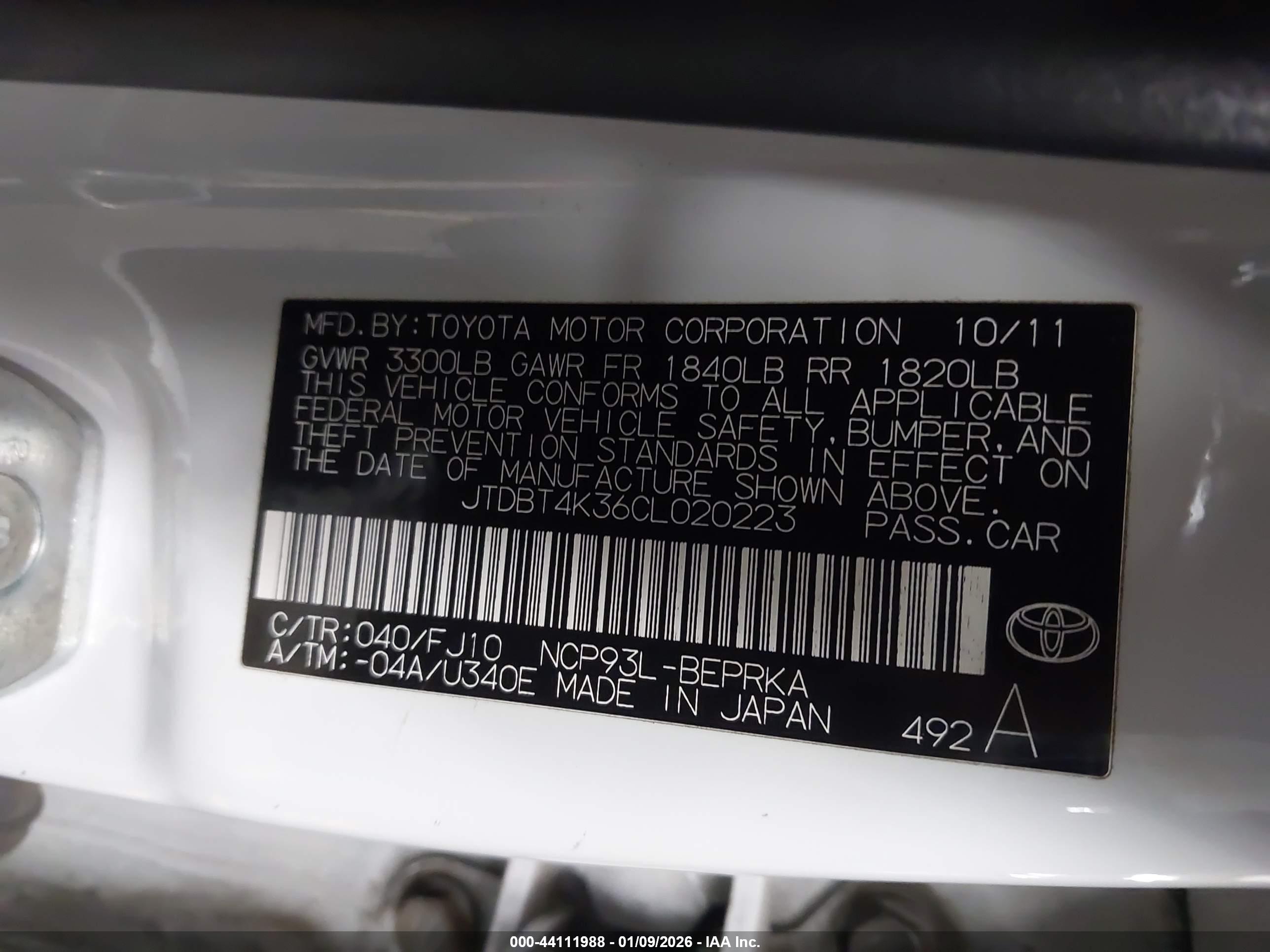 TOYOTA YARIS image 9