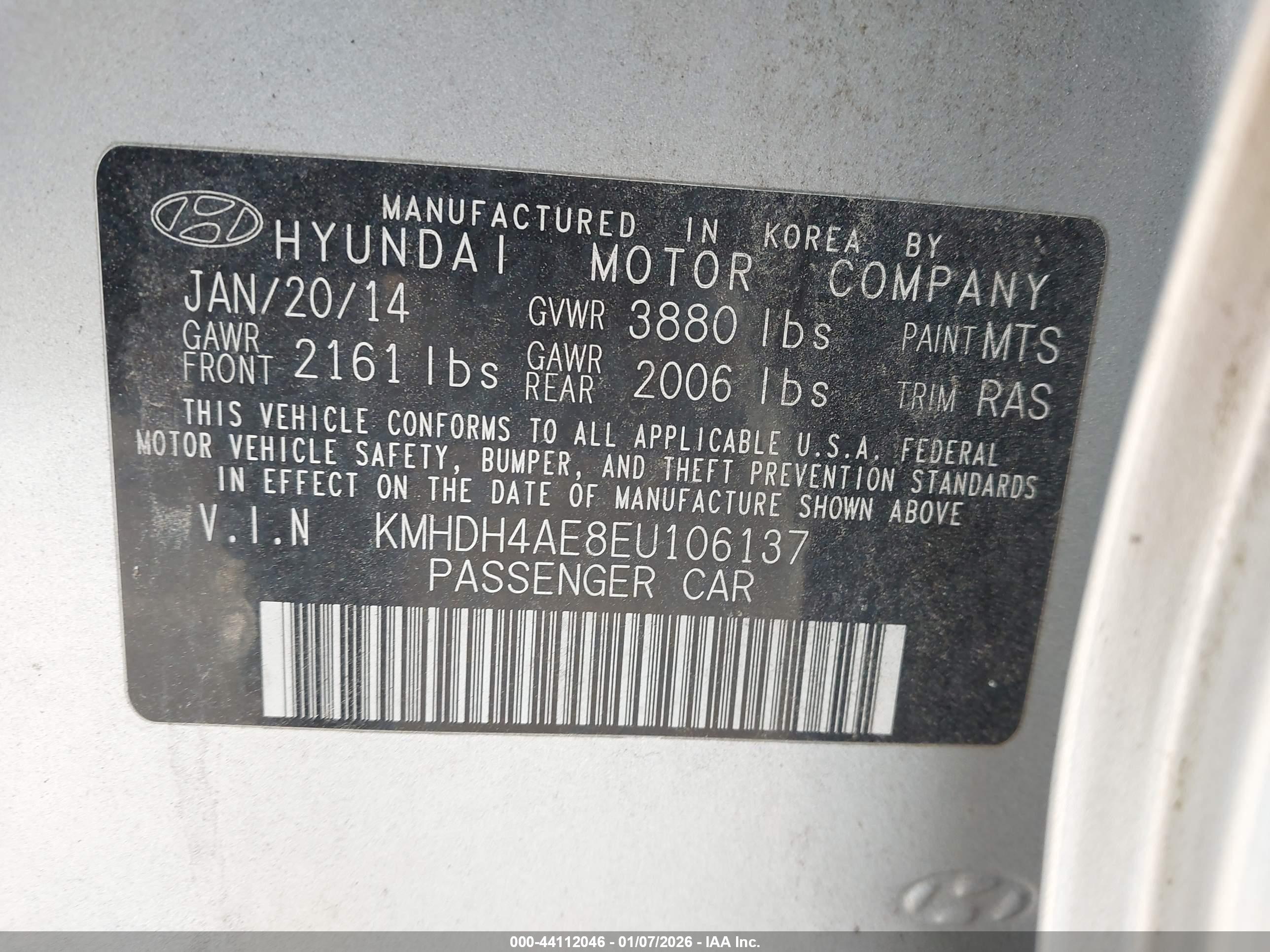 HYUNDAI ELANTRA image 9