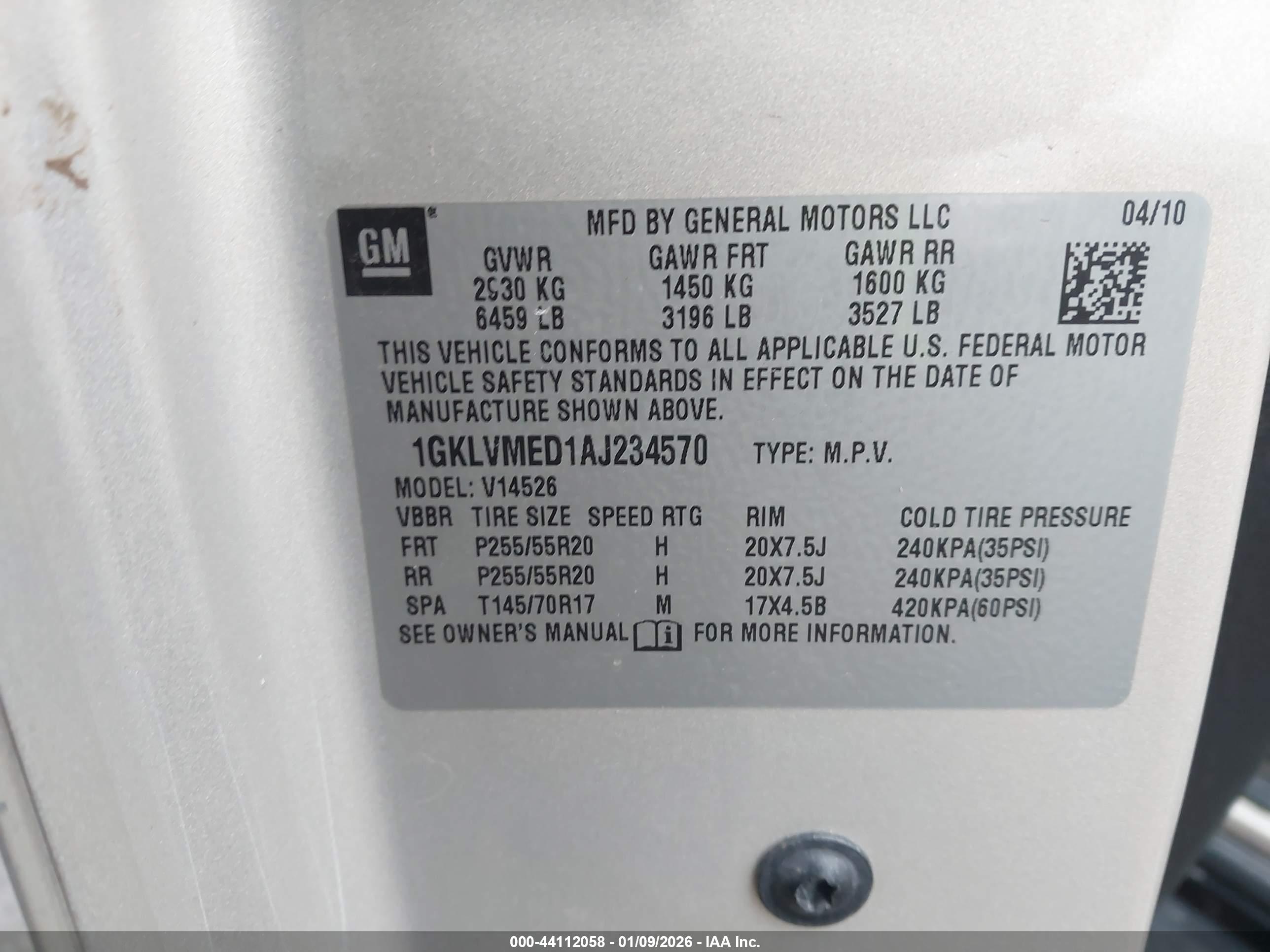 GMC ACADIA image 9