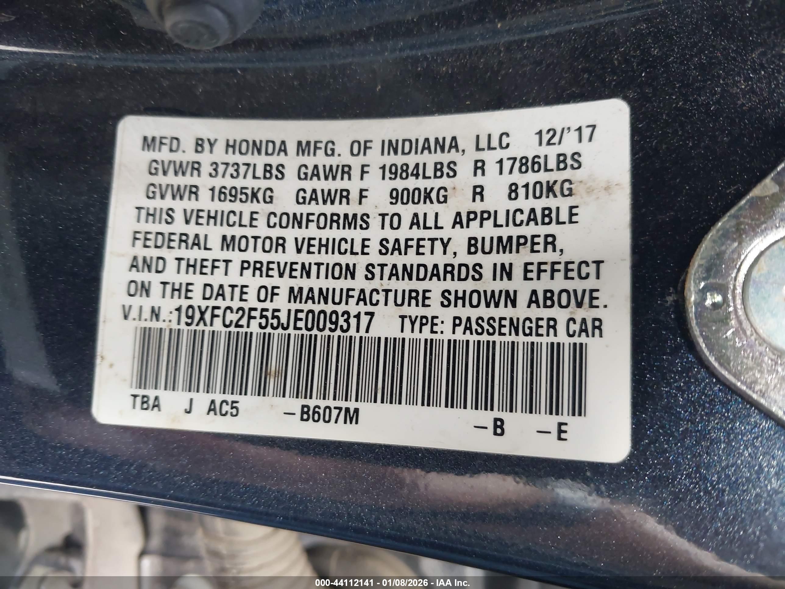 HONDA CIVIC image 9