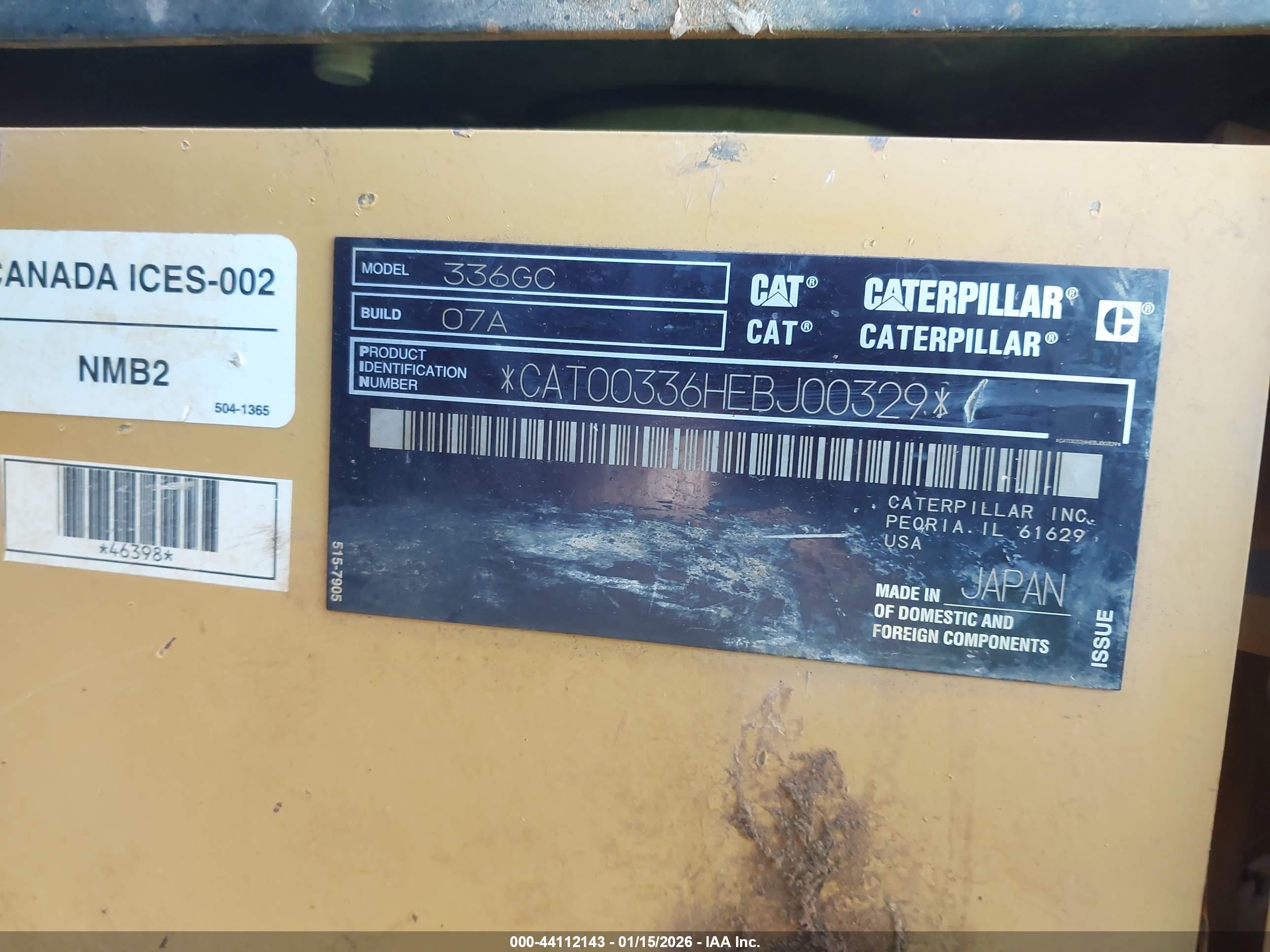 CATERPILLAR 336GC image 9