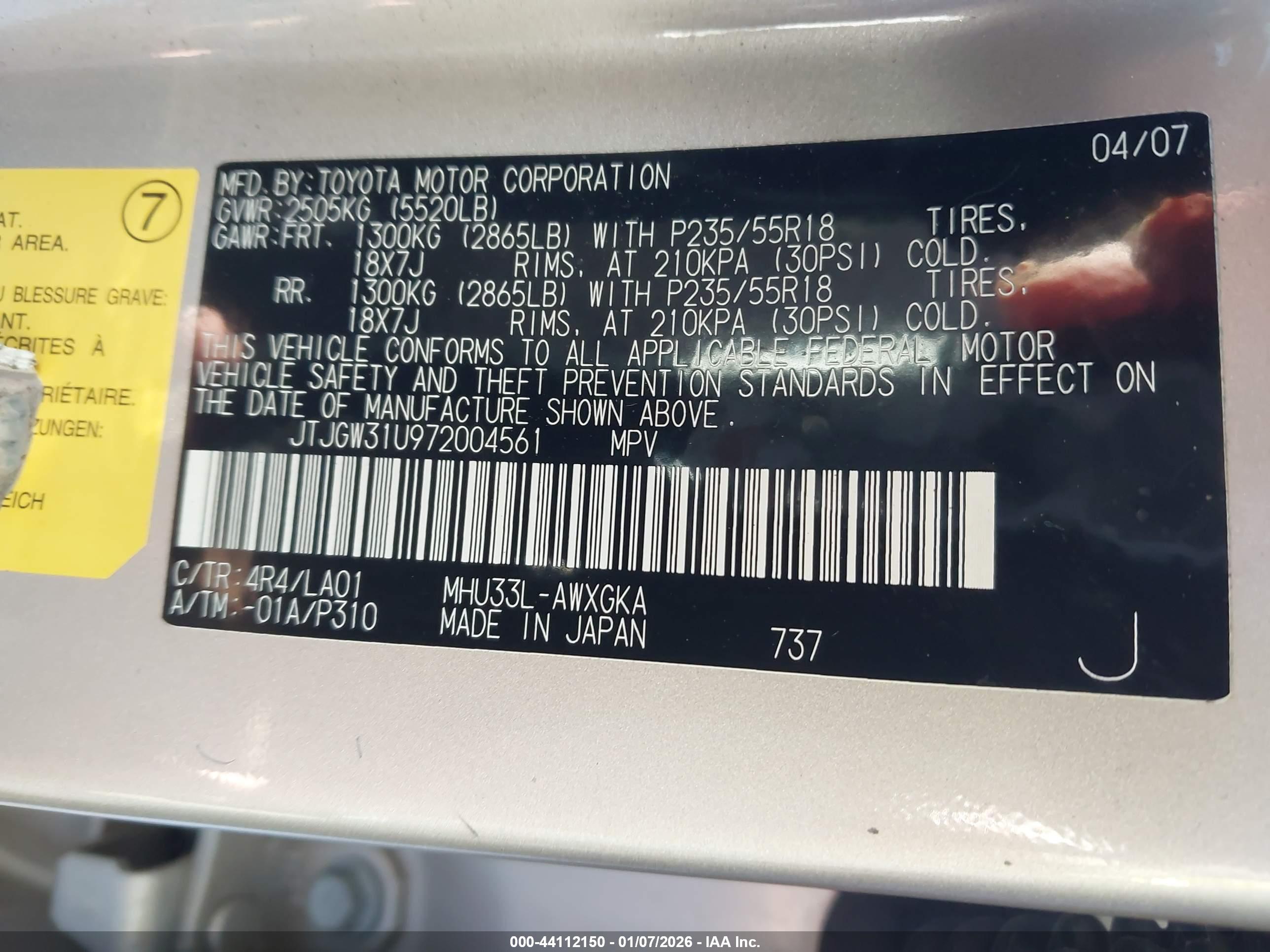 LEXUS RX image 9